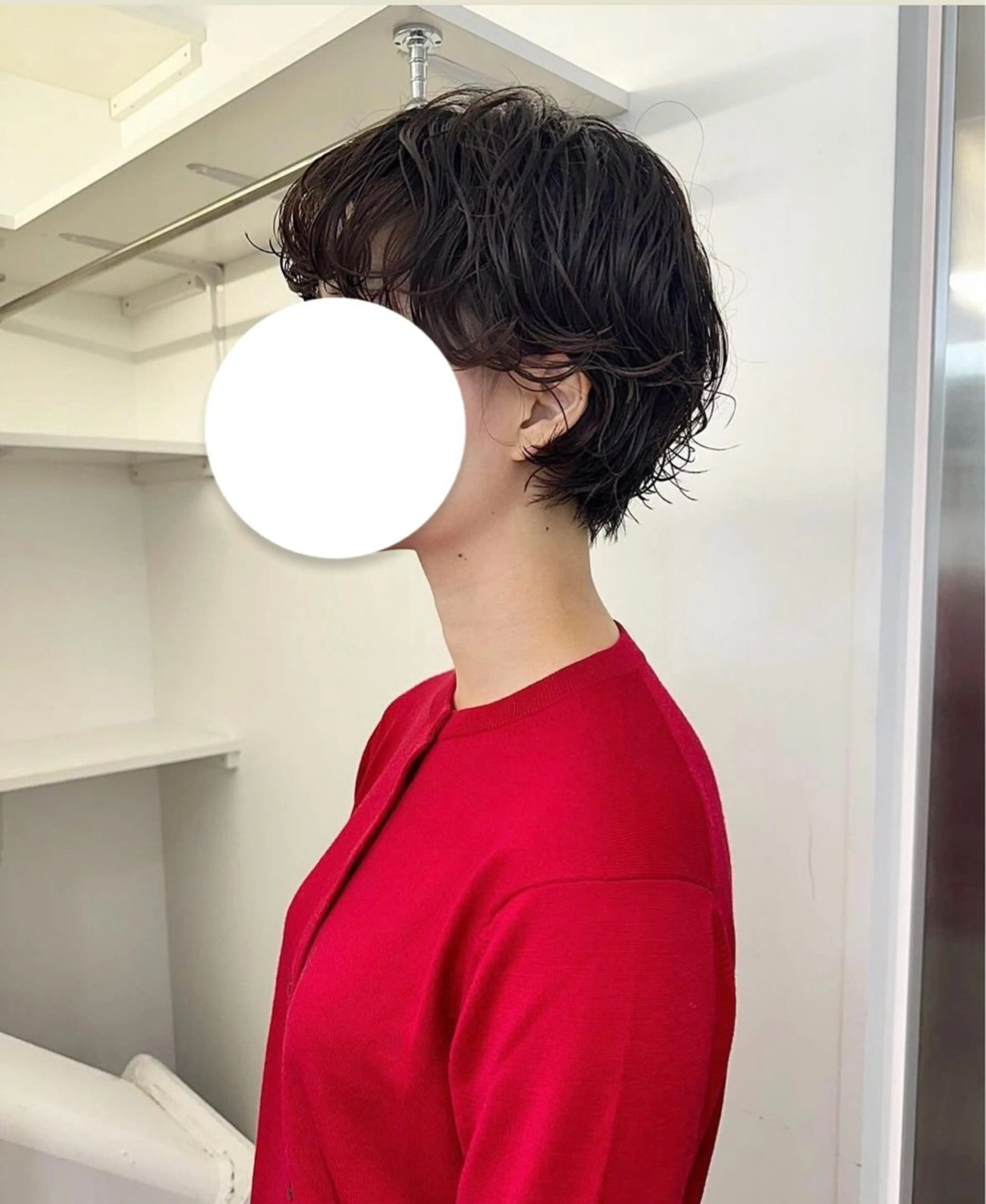 ショート ショートヘア カット パーマ Rudder 牛嶋のヘアスタイル