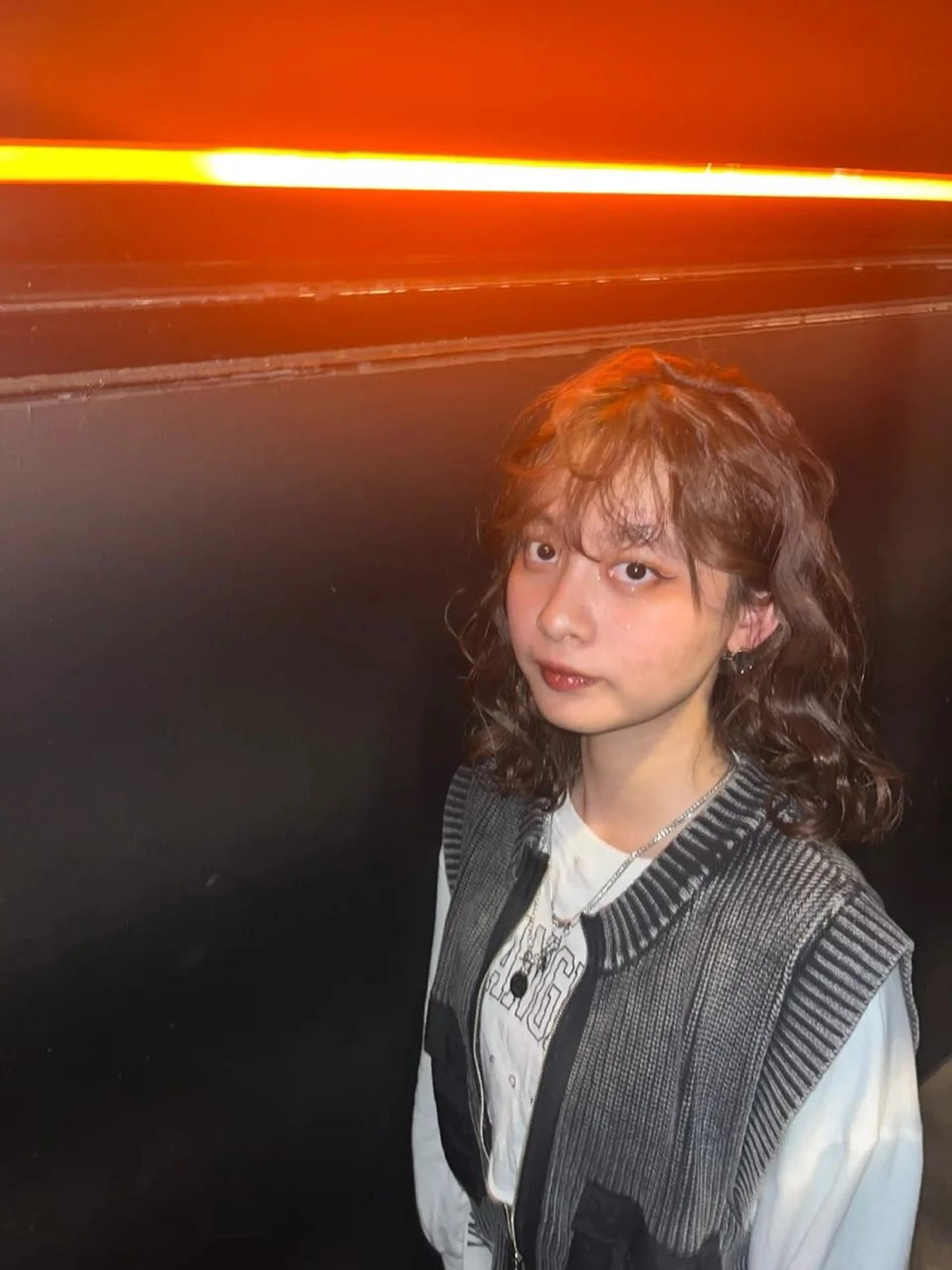 ミディアム ミディアムパーマ パーマ «料金🆓カット モデル»キリ🌿のヘアスタイル