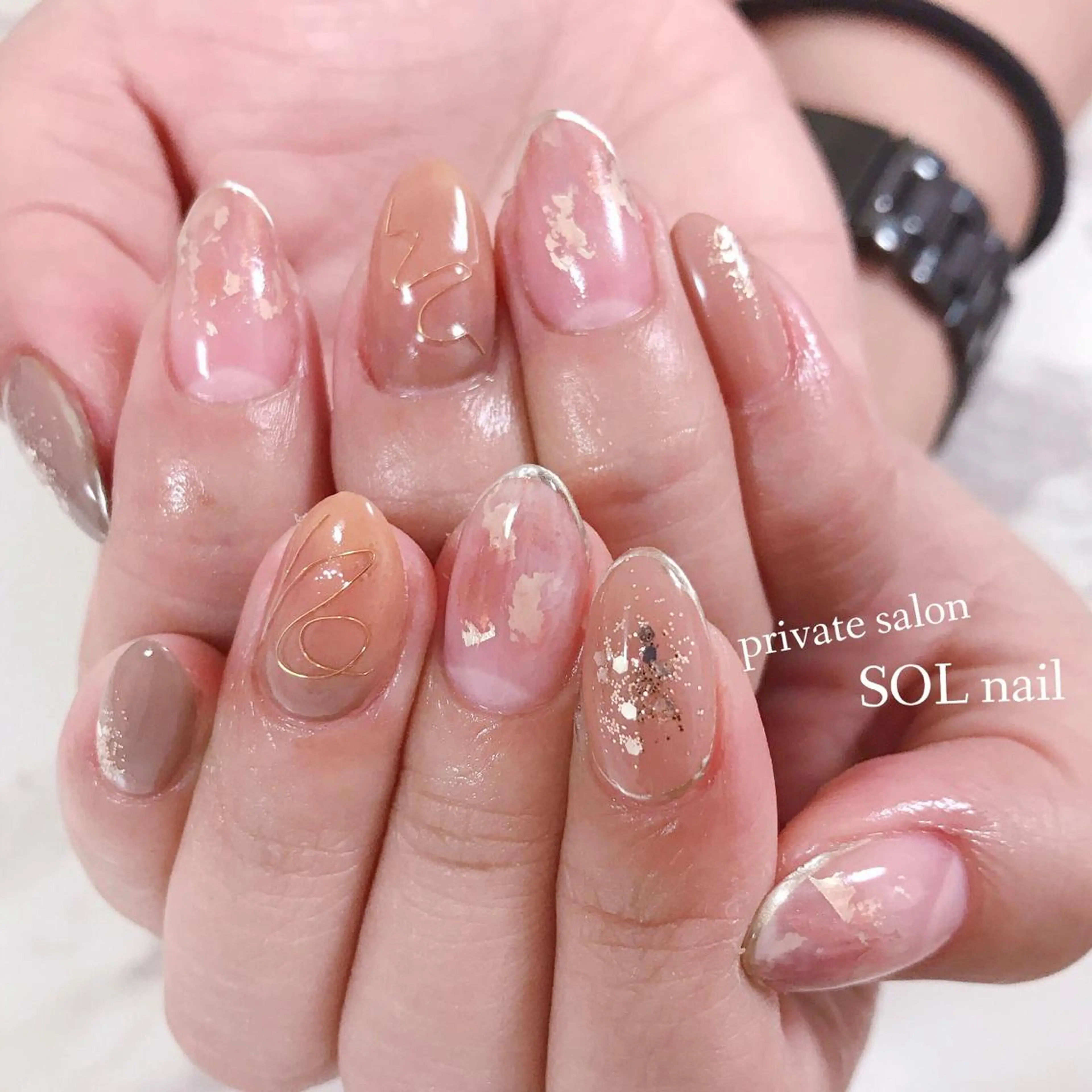 ネイル SOL NAILのネイルデザイン