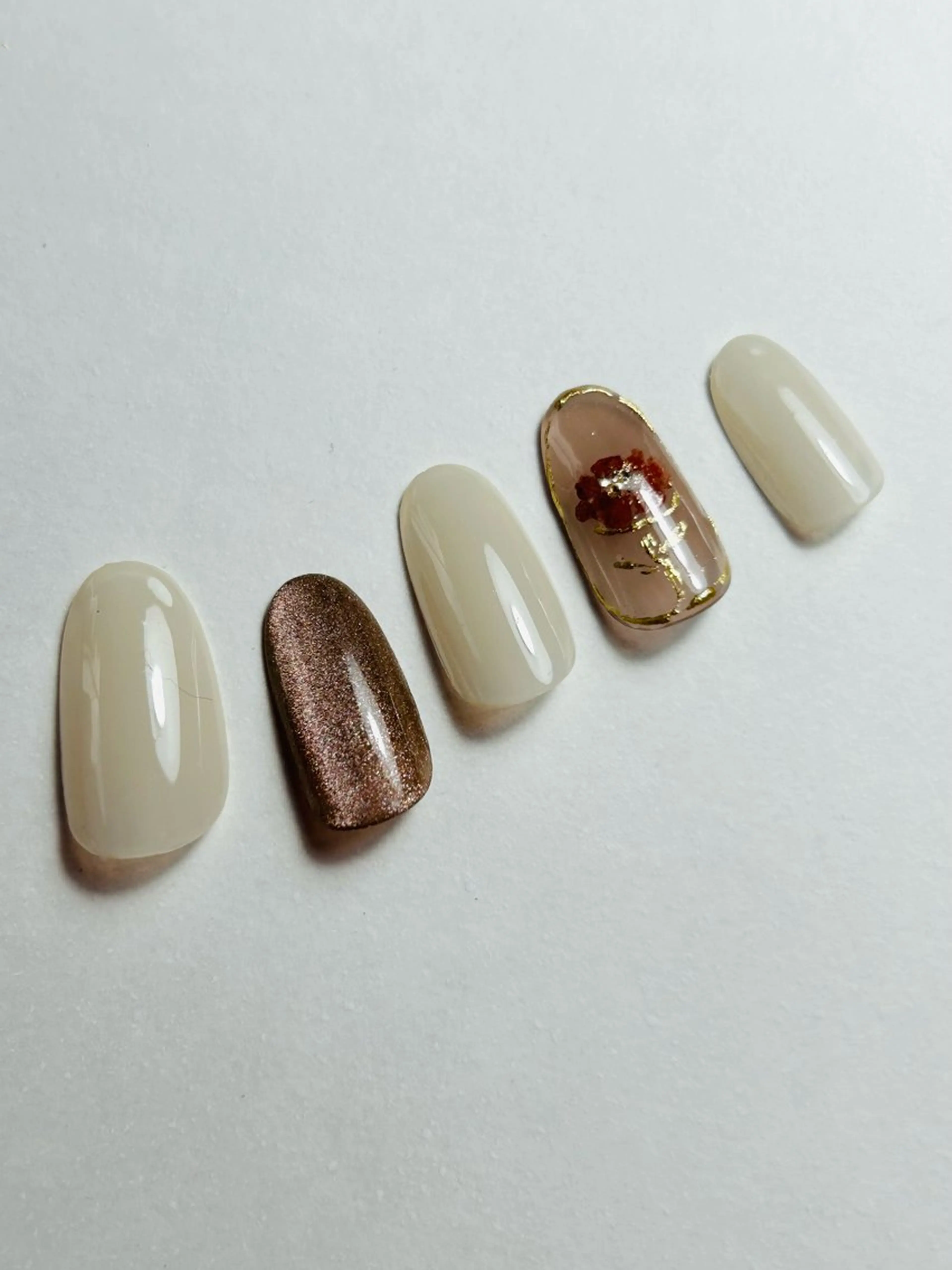 ネイル ニュアンスネイル 春ネイル ハンドネイル le_rire _nailのネイルデザイン