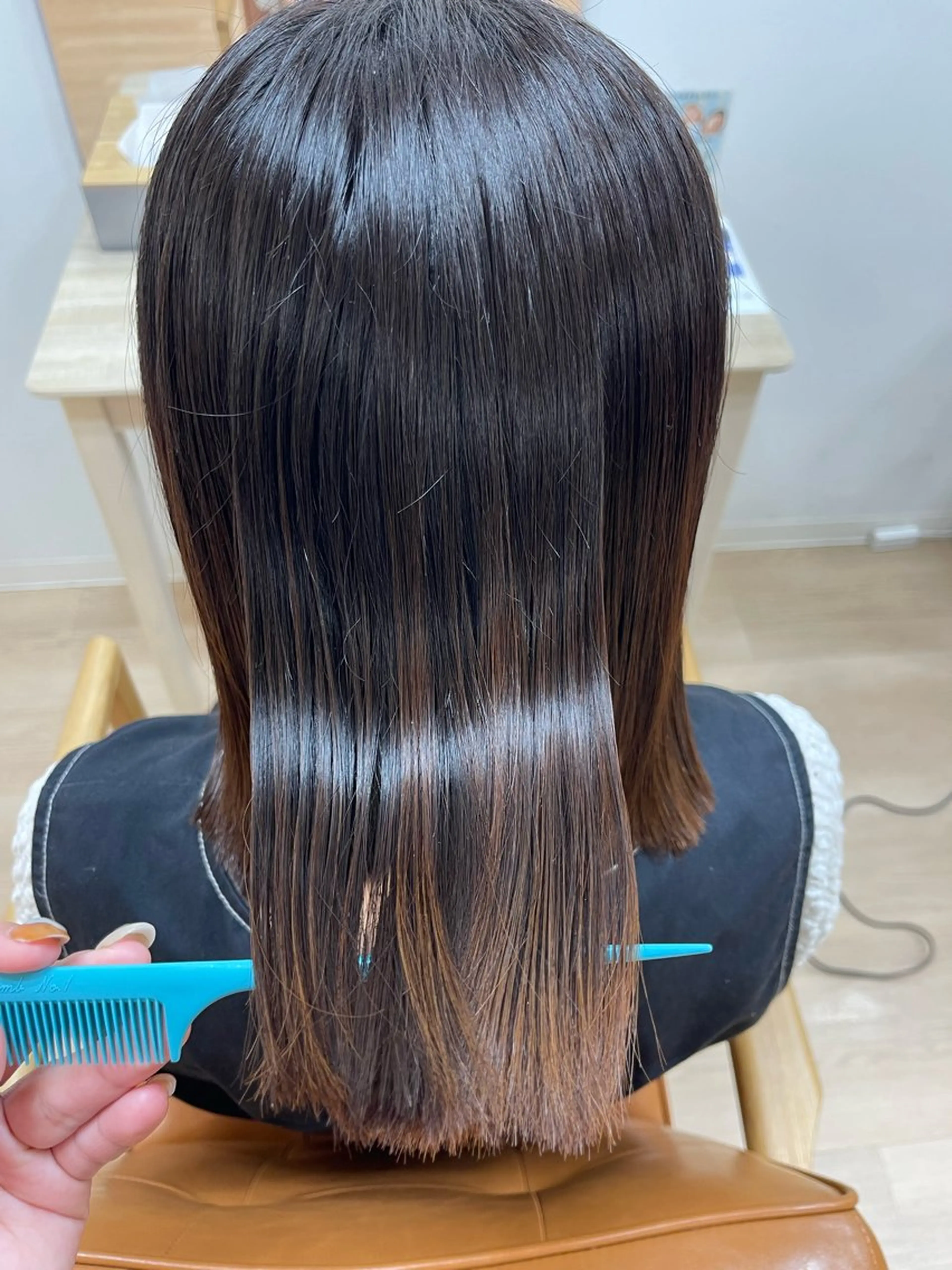 ミディアム 金山／森心乃　カット ブリーチモデル募集中のヘアスタイル