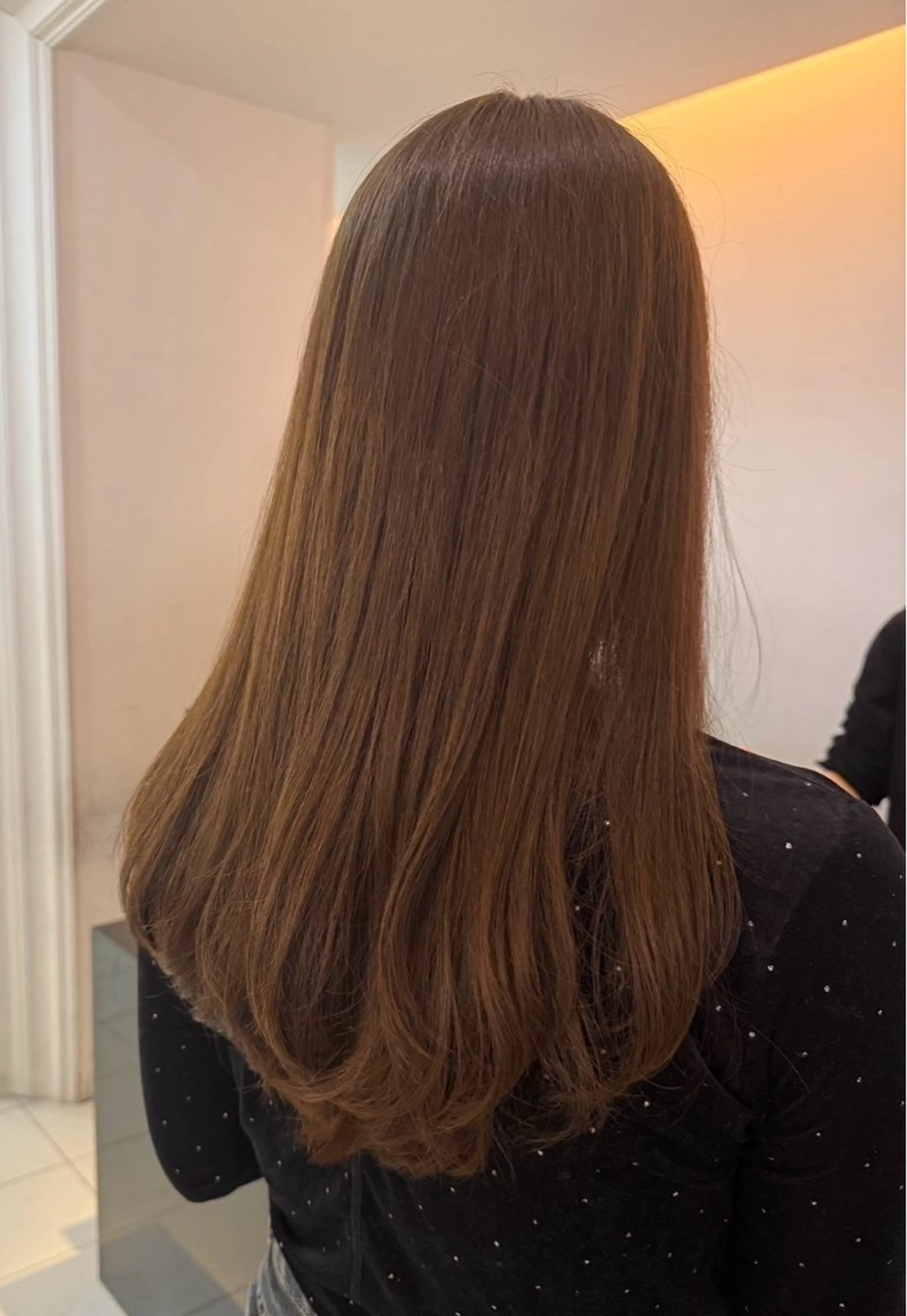 ロング カット ヘアカラー 濵田さらさ カットモデル募集中のヘアスタイル