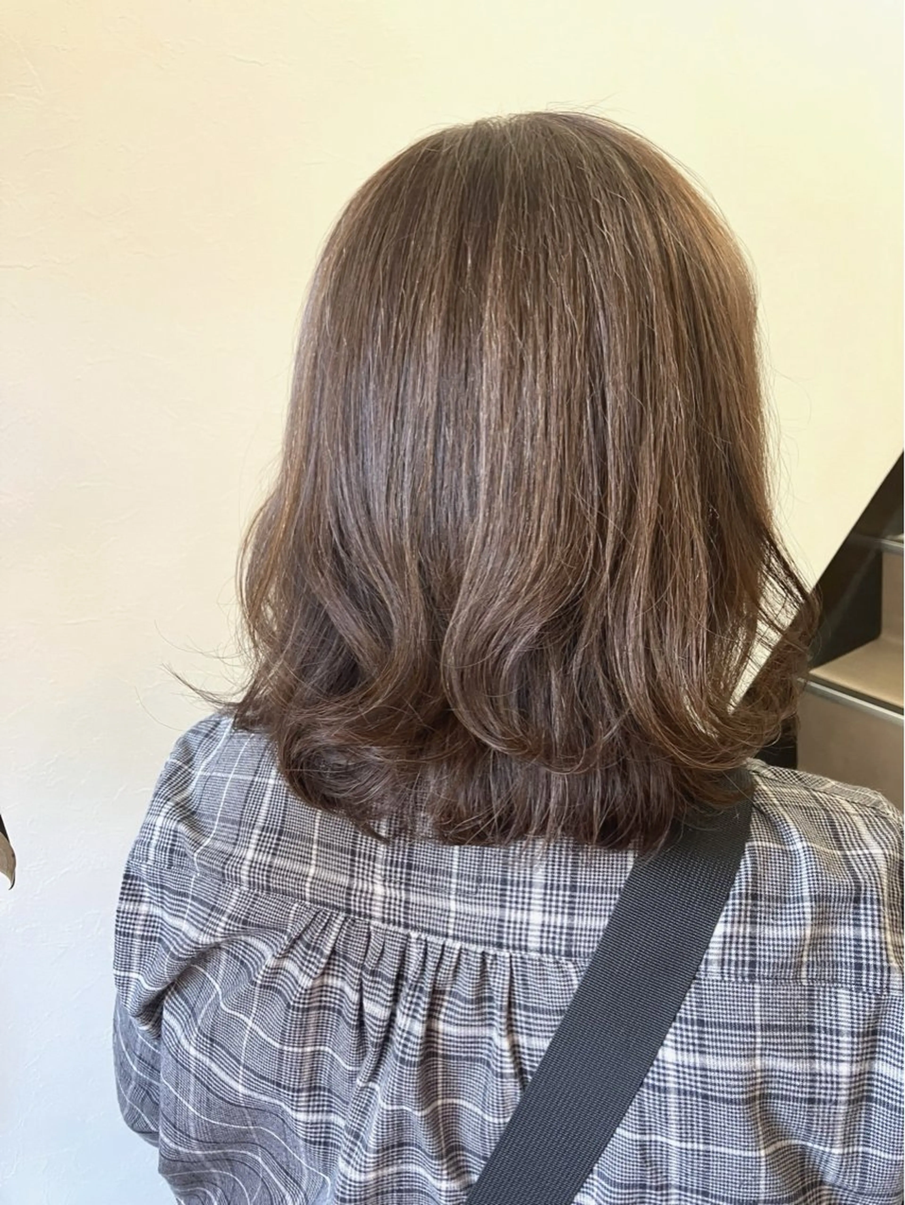 ミディアム 阿部 雲母のヘアスタイル