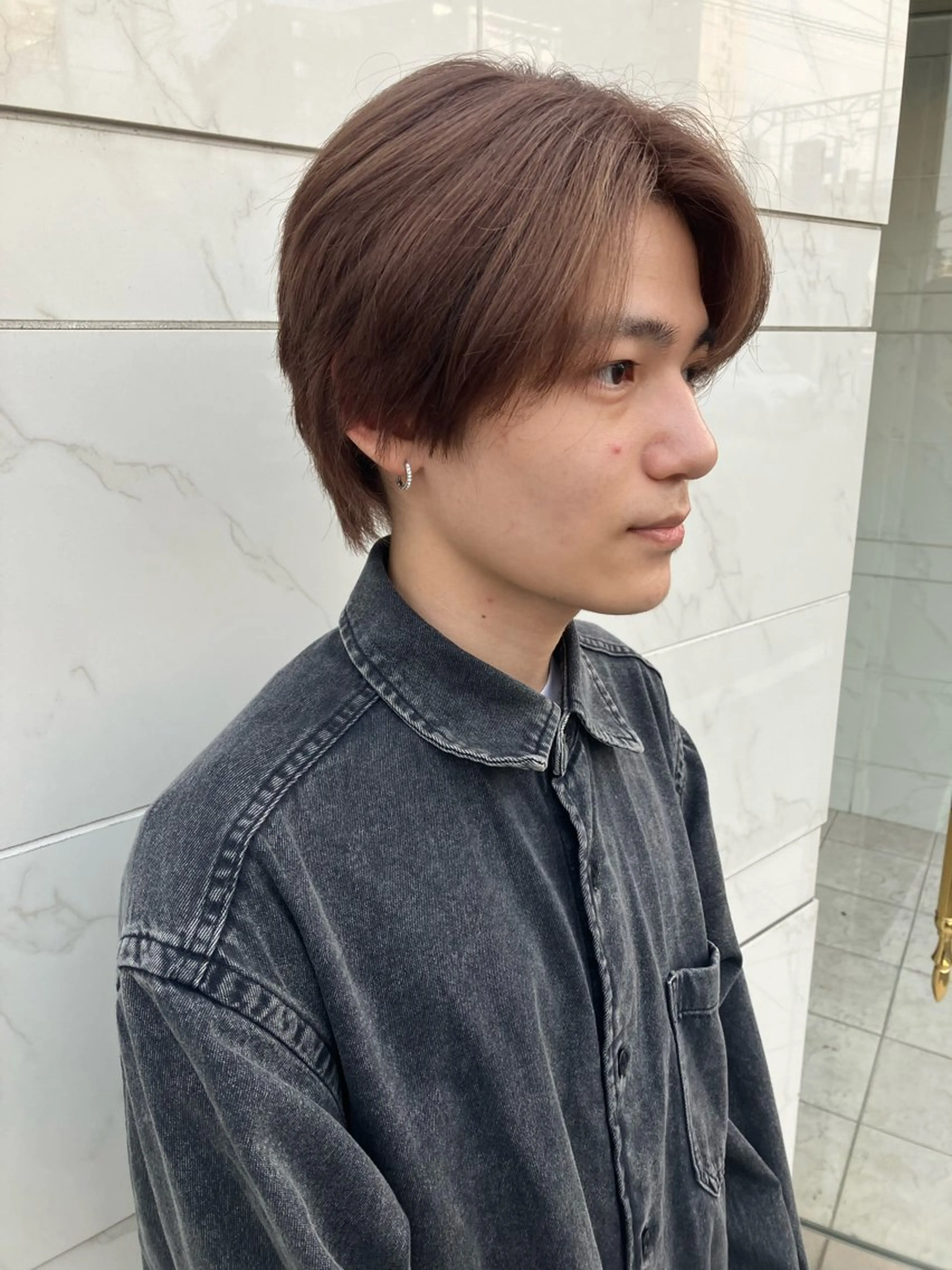 カラー メンズ カット ヘアカラー 透明感カラー/ 髪質改善町田佑人のヘアスタイル