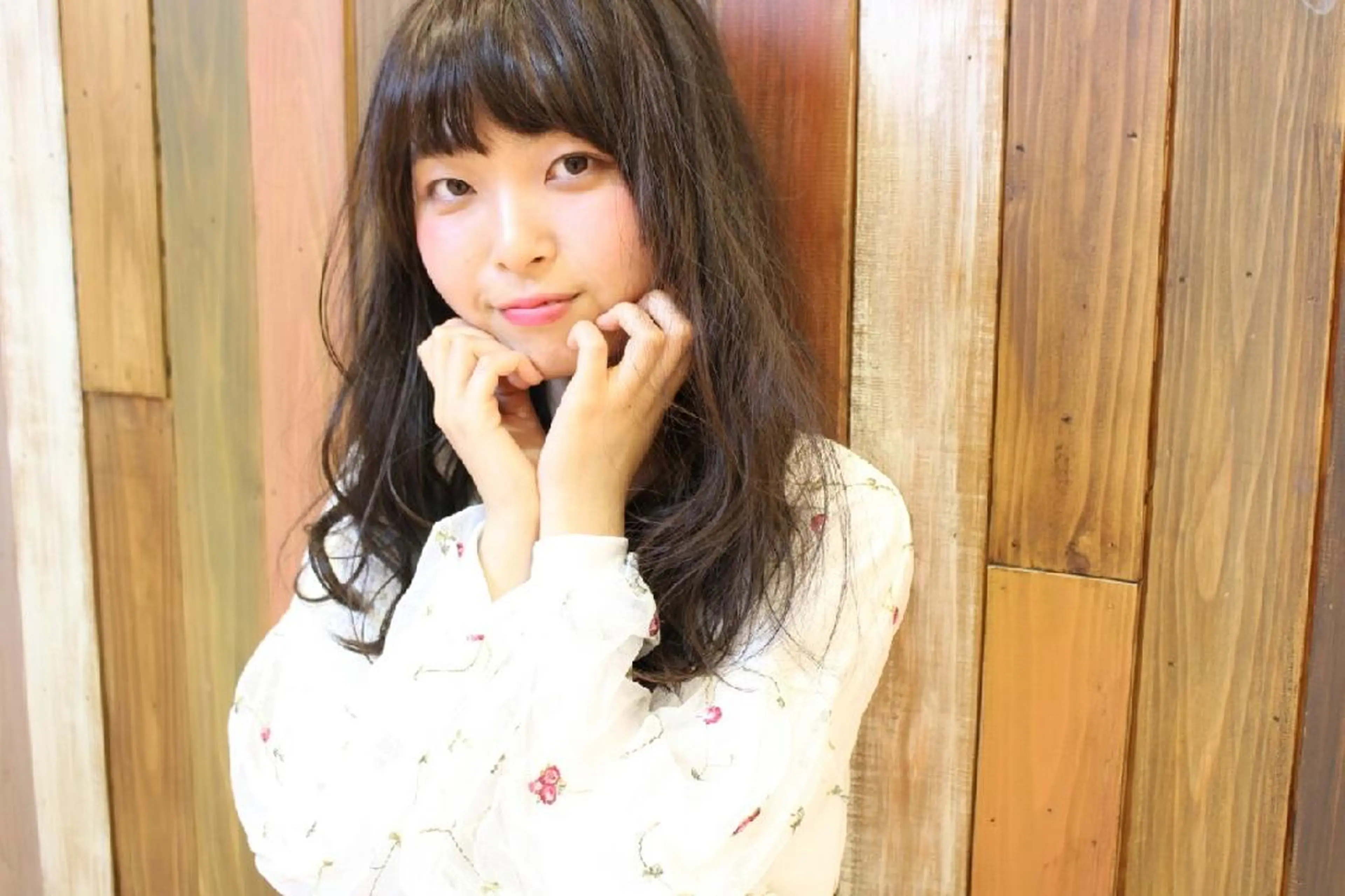 ロング カラー パーマ スタイル 相模大野のヘアスタイル