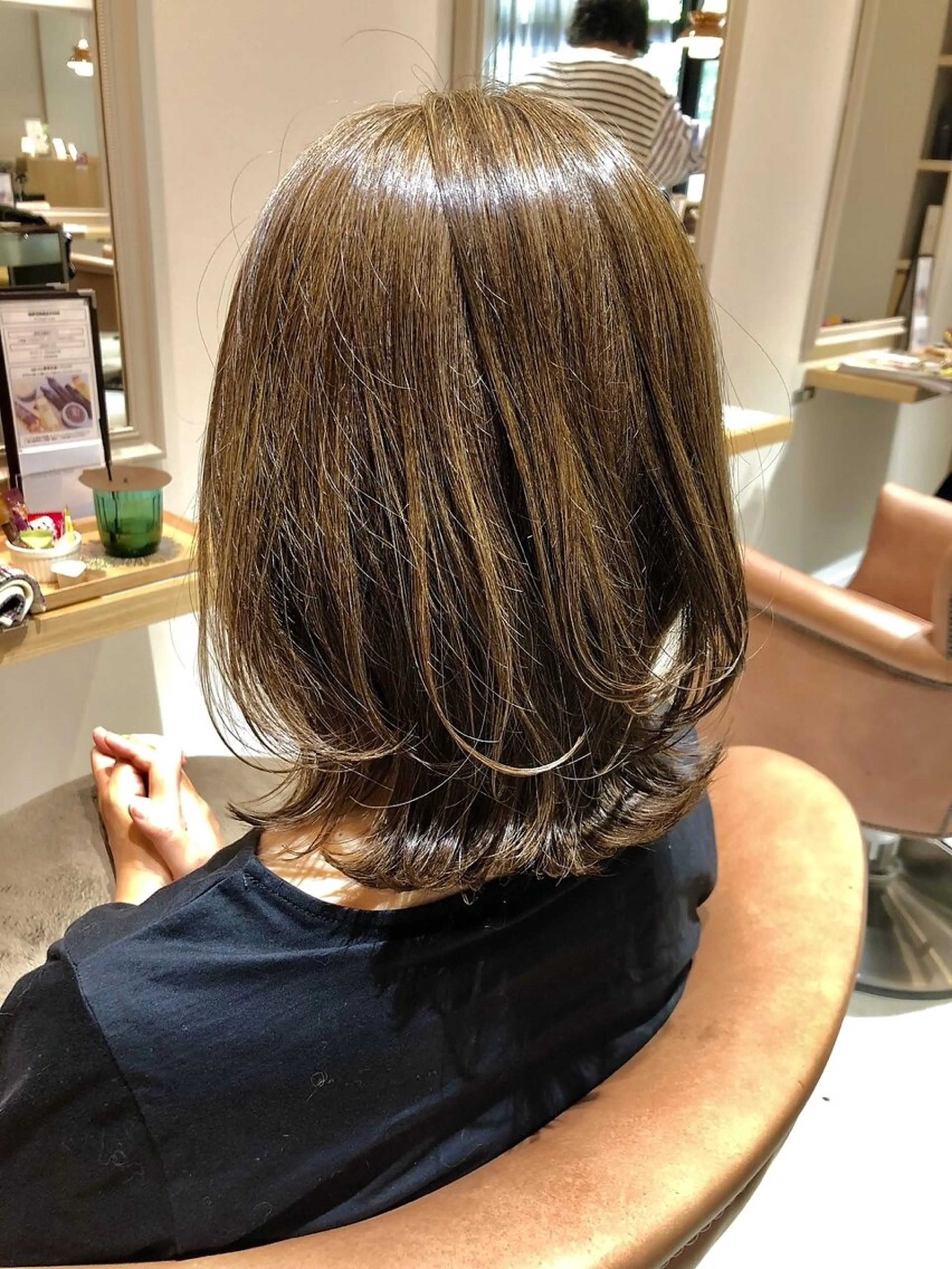 ミディアム 飯塚 瑶太のヘアスタイル