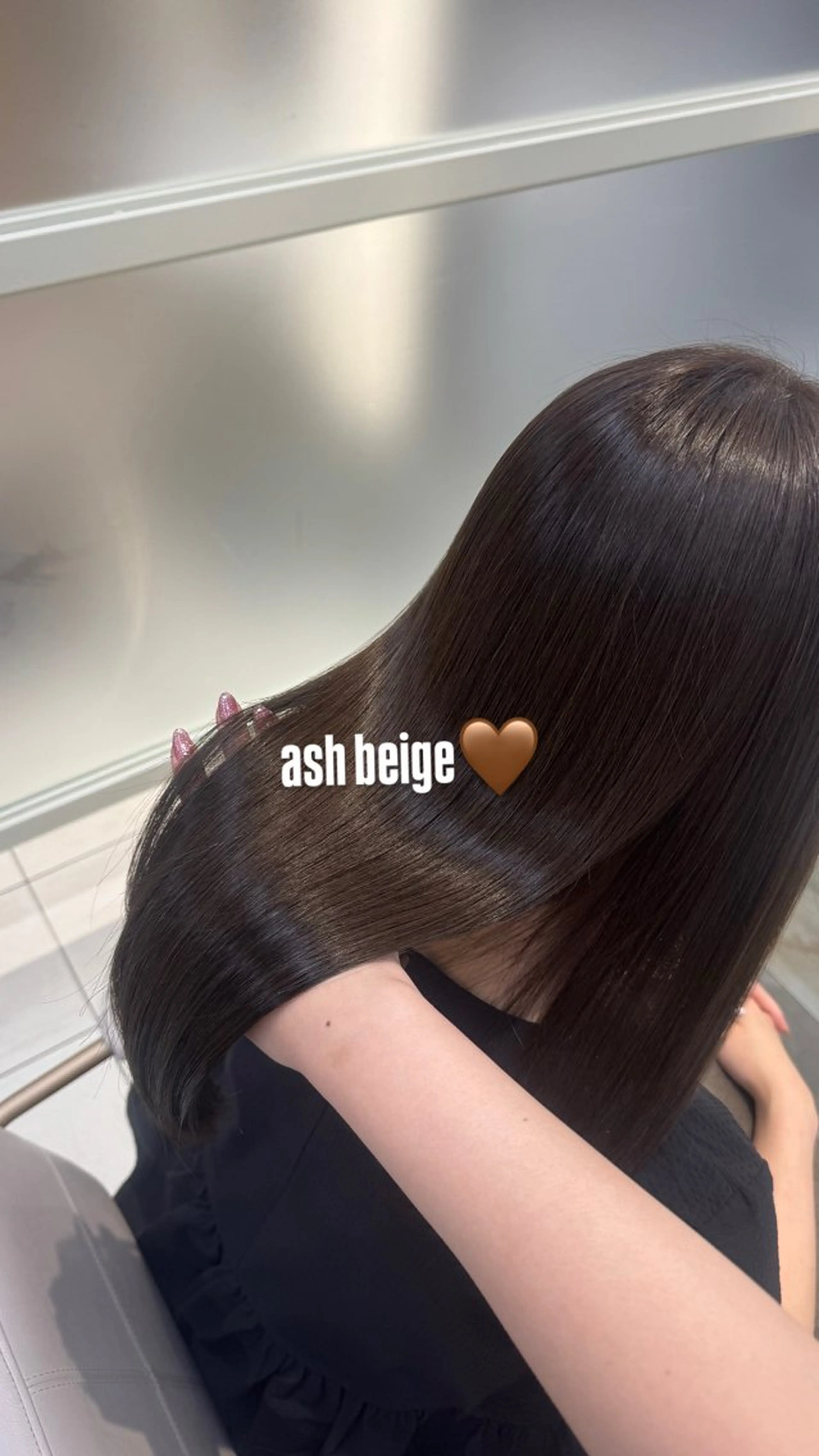 ミディアム MIRI by AFLOAT所属・‎🤍透明感×ツヤ髪 / Saki‎🤍のヘアスタイル