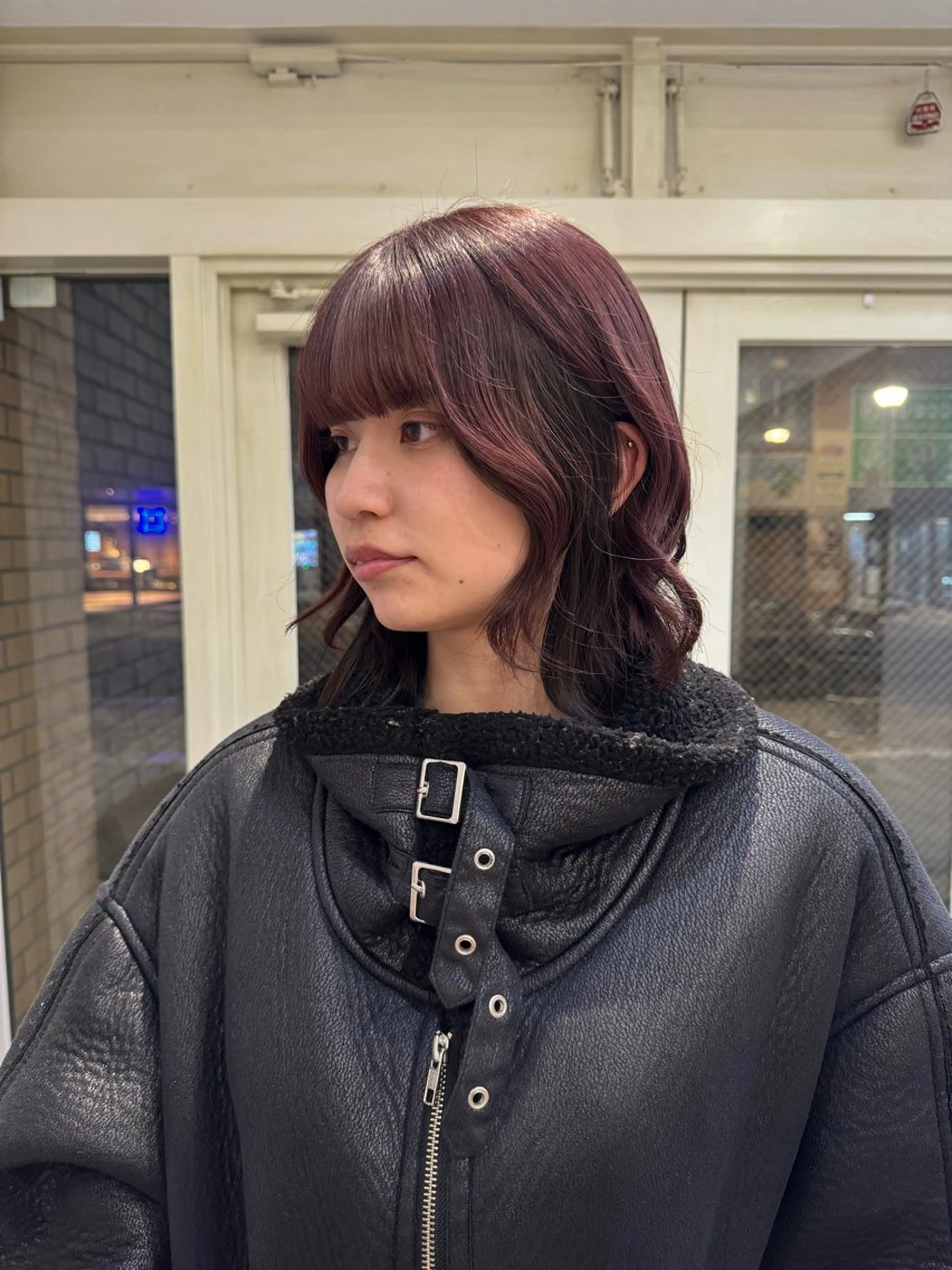 カラー 阿部  ことみ /パーマモデルのヘアスタイル