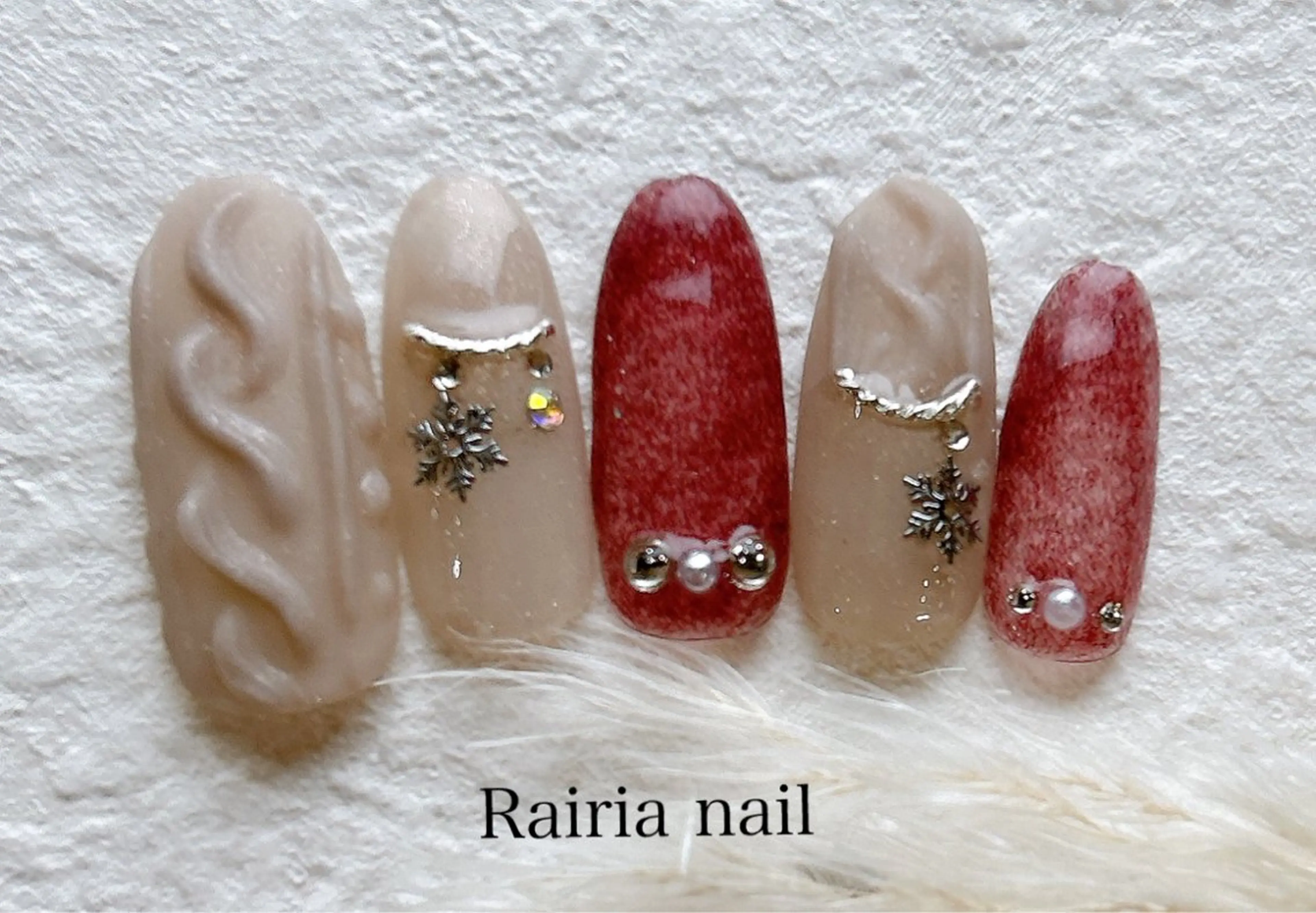 ネイル アートネイル ジェルネイル 持ち込み ニュアンスネイル パラジェル Rairia nail本八幡店のネイルデザイン