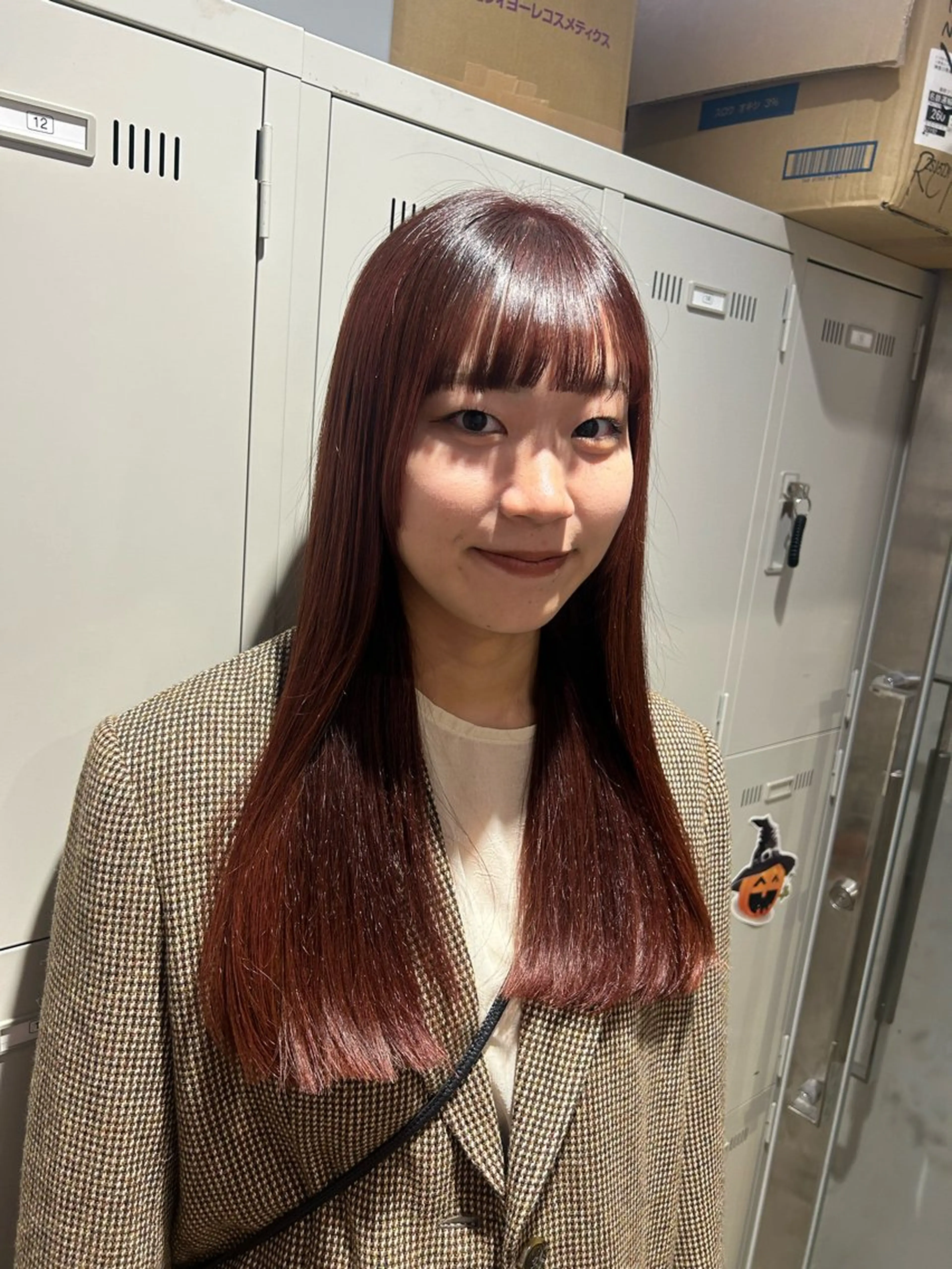 カラー 透明感ベージュ🤎 ナチュラルレイヤーのヘアスタイル