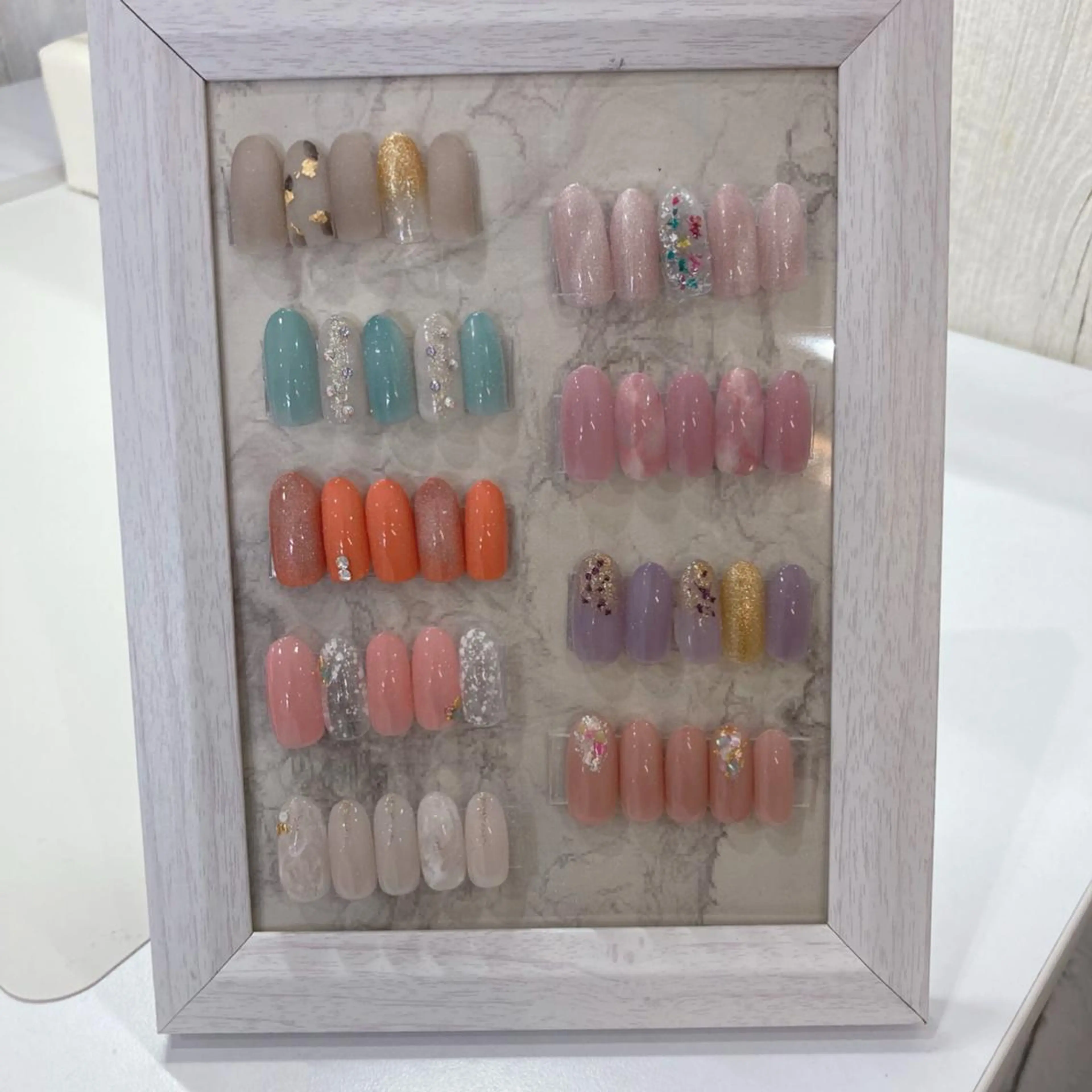 《定額ネイル》サンプルの中から選べます♪色の変更は自由です♪新規の方¥5830既存の方¥6380の写真