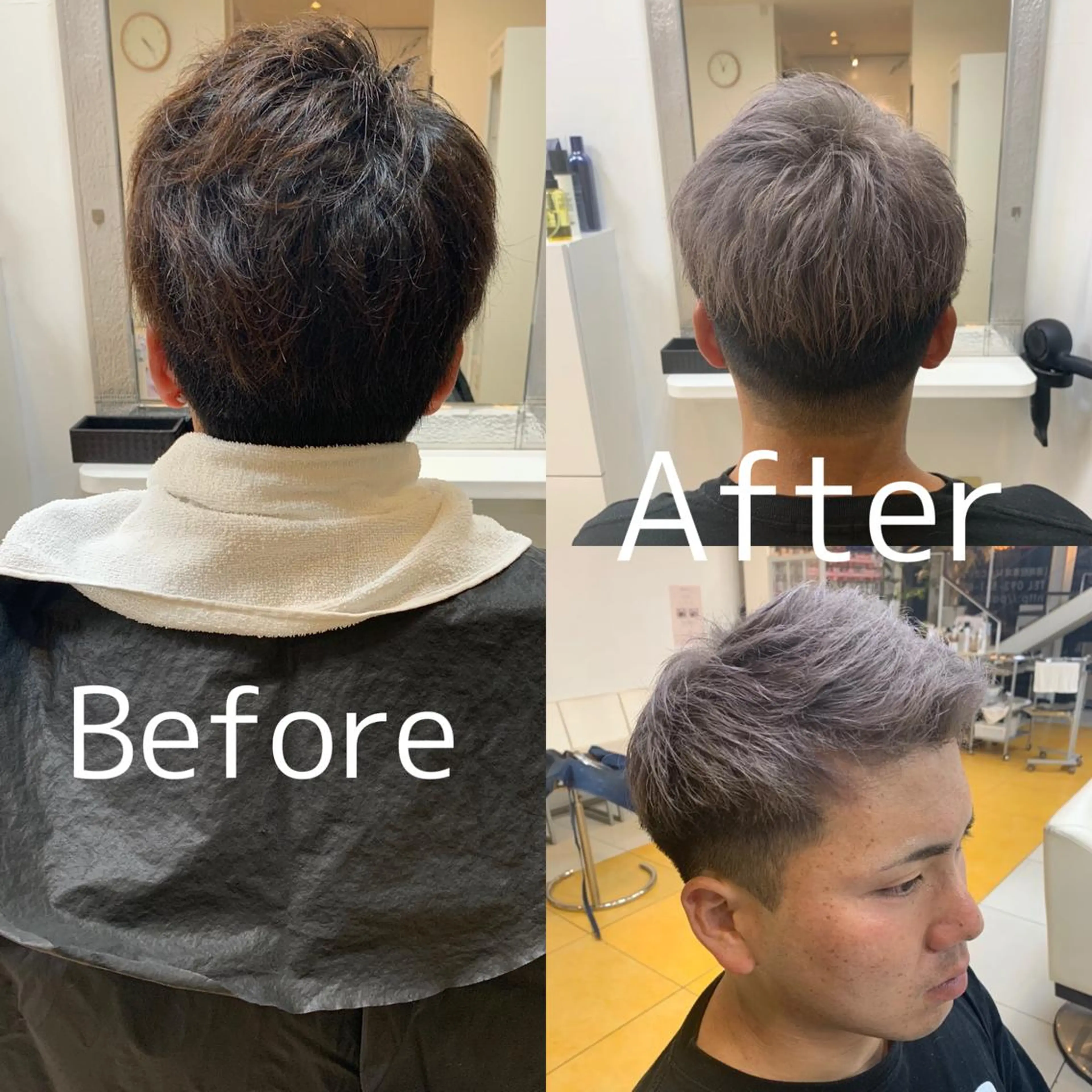 メンズ 柳川 玲也のヘアスタイル