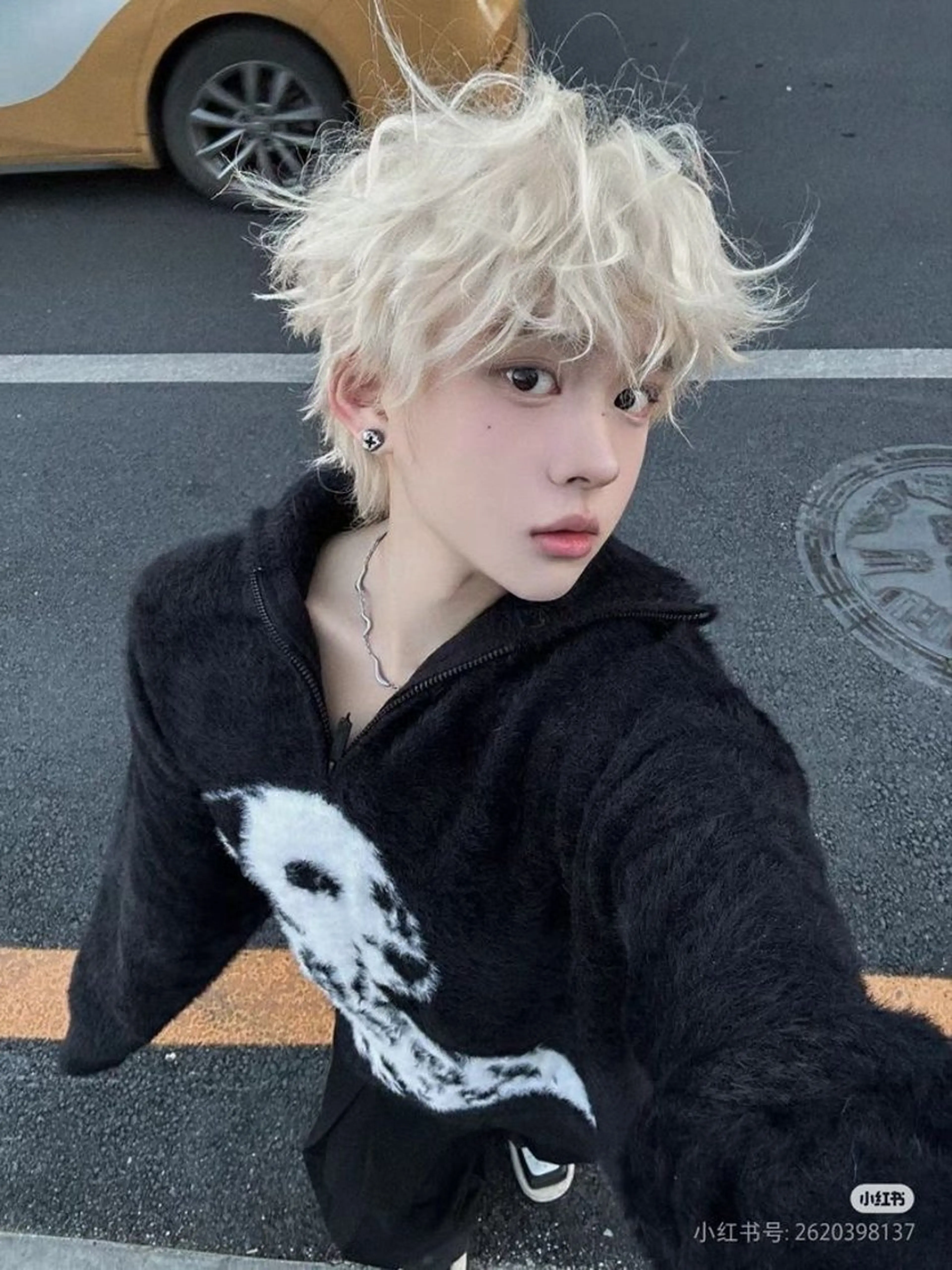 ❗️【4月限定】【メンズのみ】❗️Wカラー（ブリーチ＋オンカラー）抜きっぱなしだけでも◎の写真