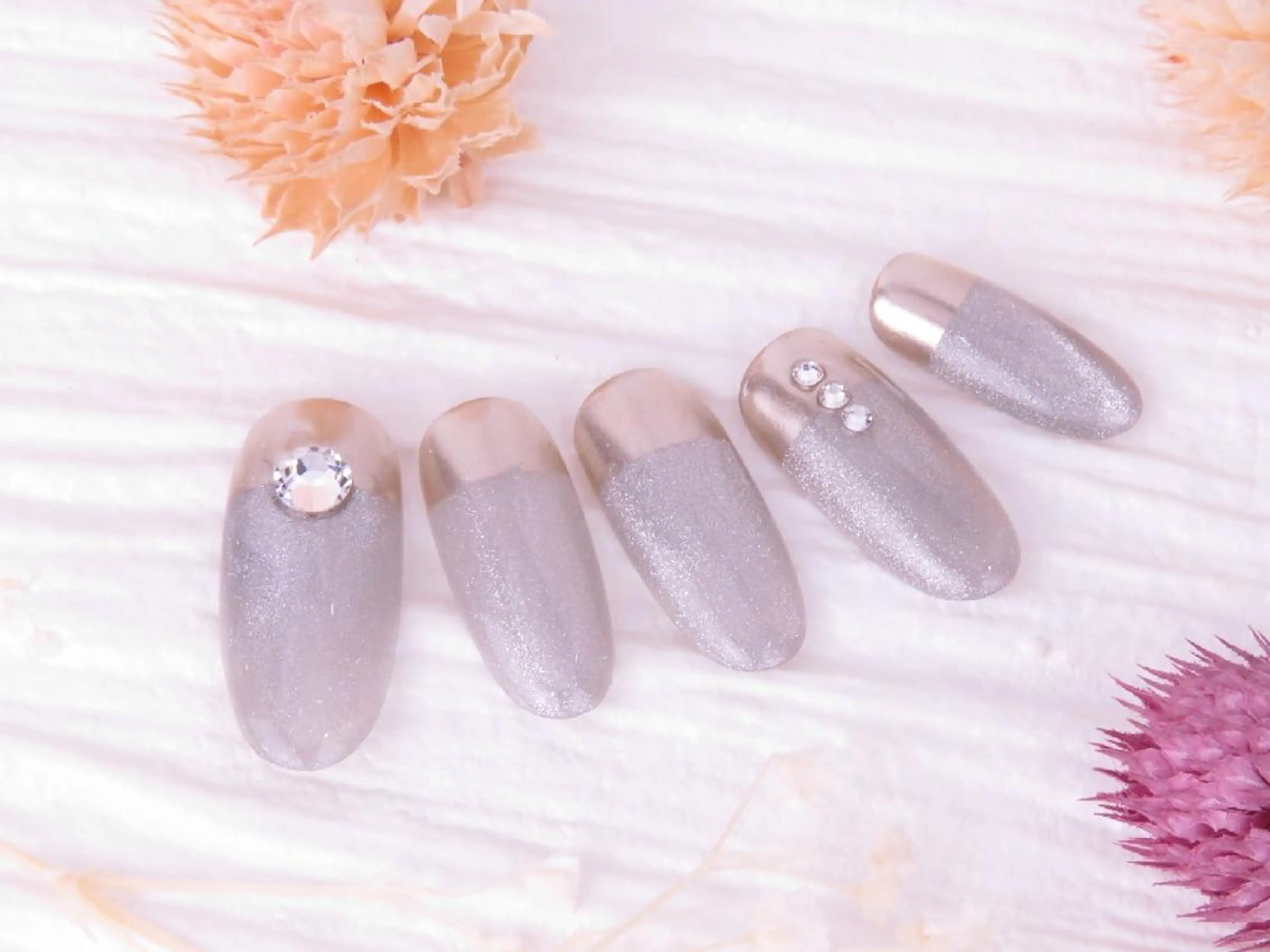 【オフあり】大人気！マグネットネイルの写真