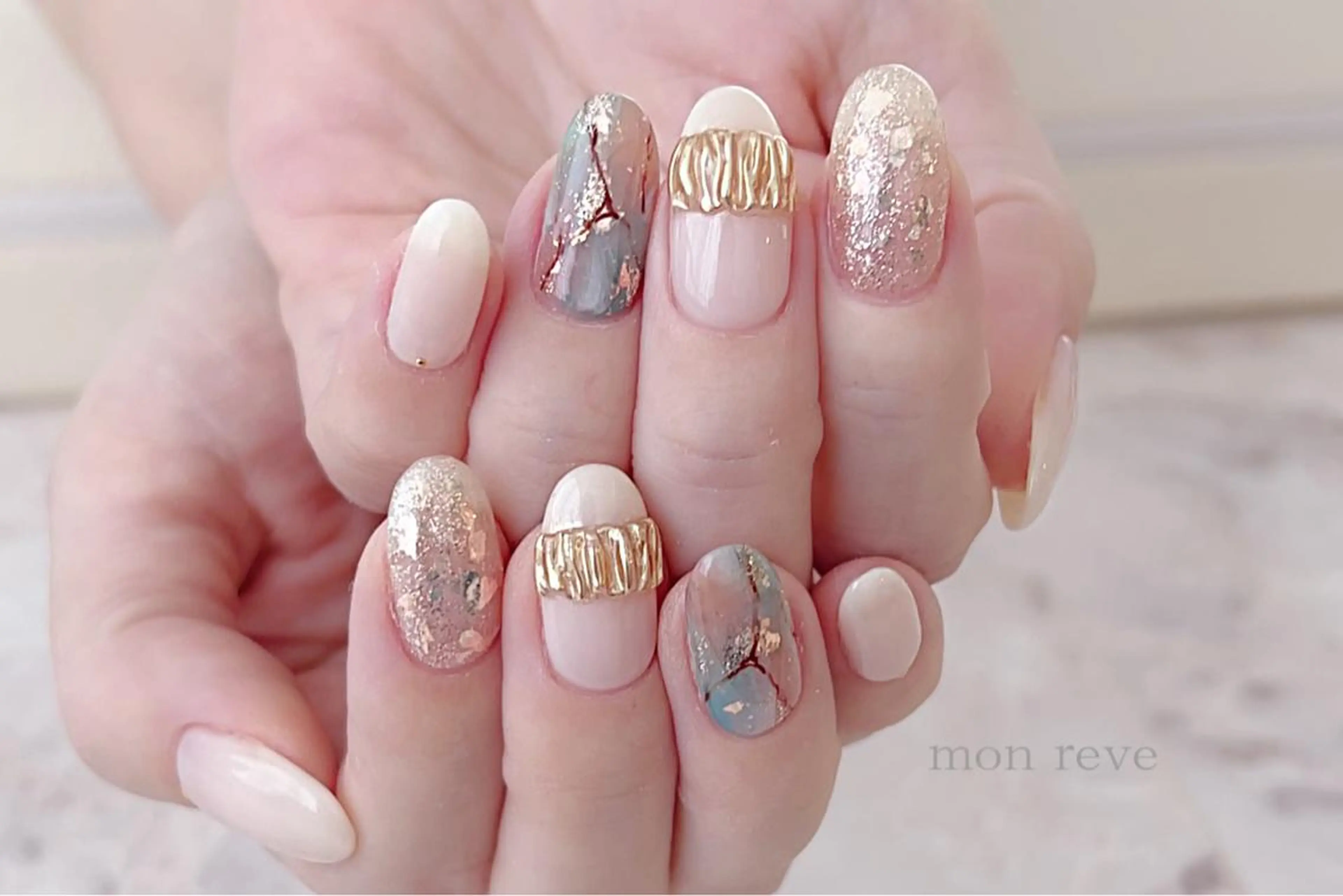 ネイル ハンドネイル mon reveのネイルデザイン