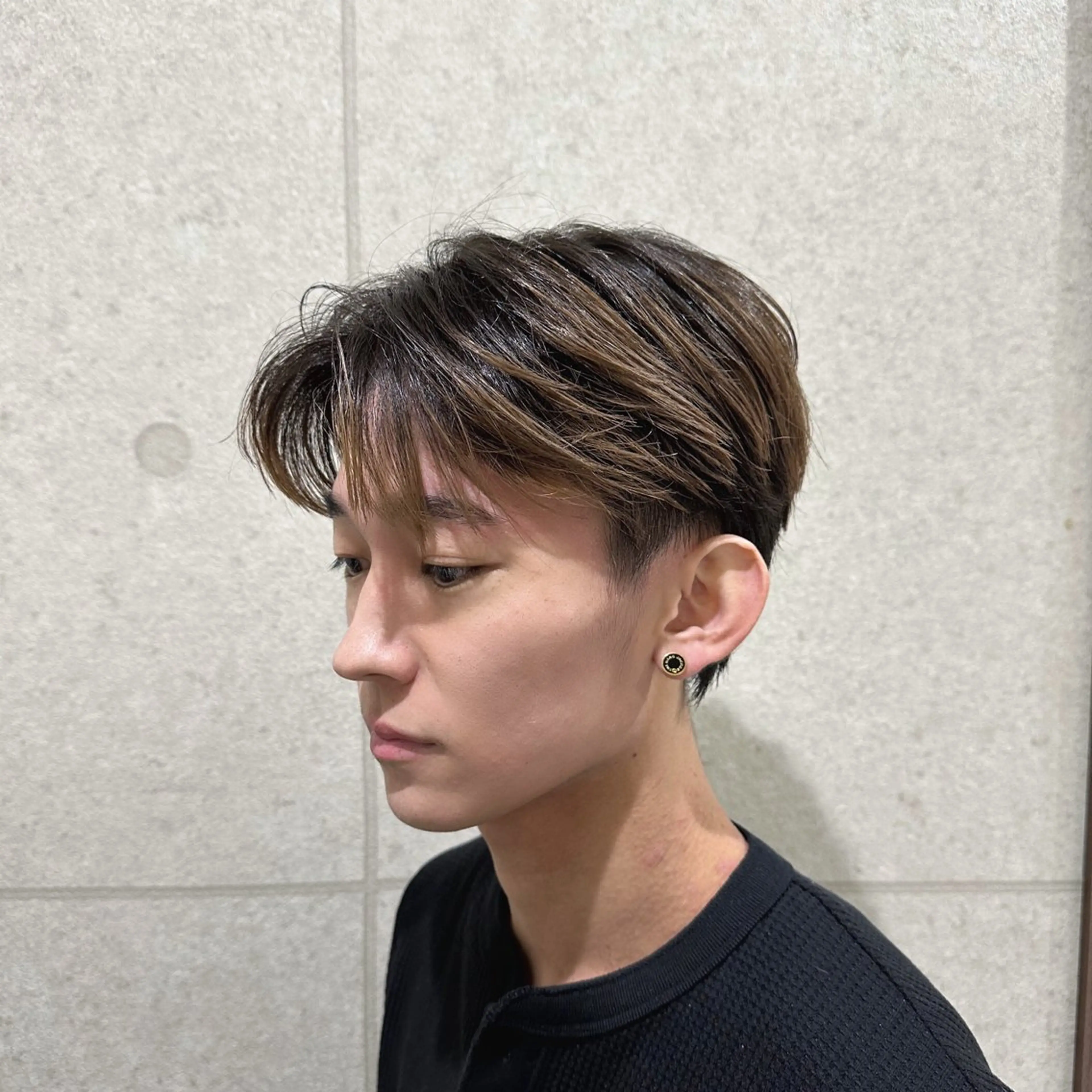 メンズ 遠藤惟斗/自由が丘/ 透明感カラー/パーマのヘアスタイル