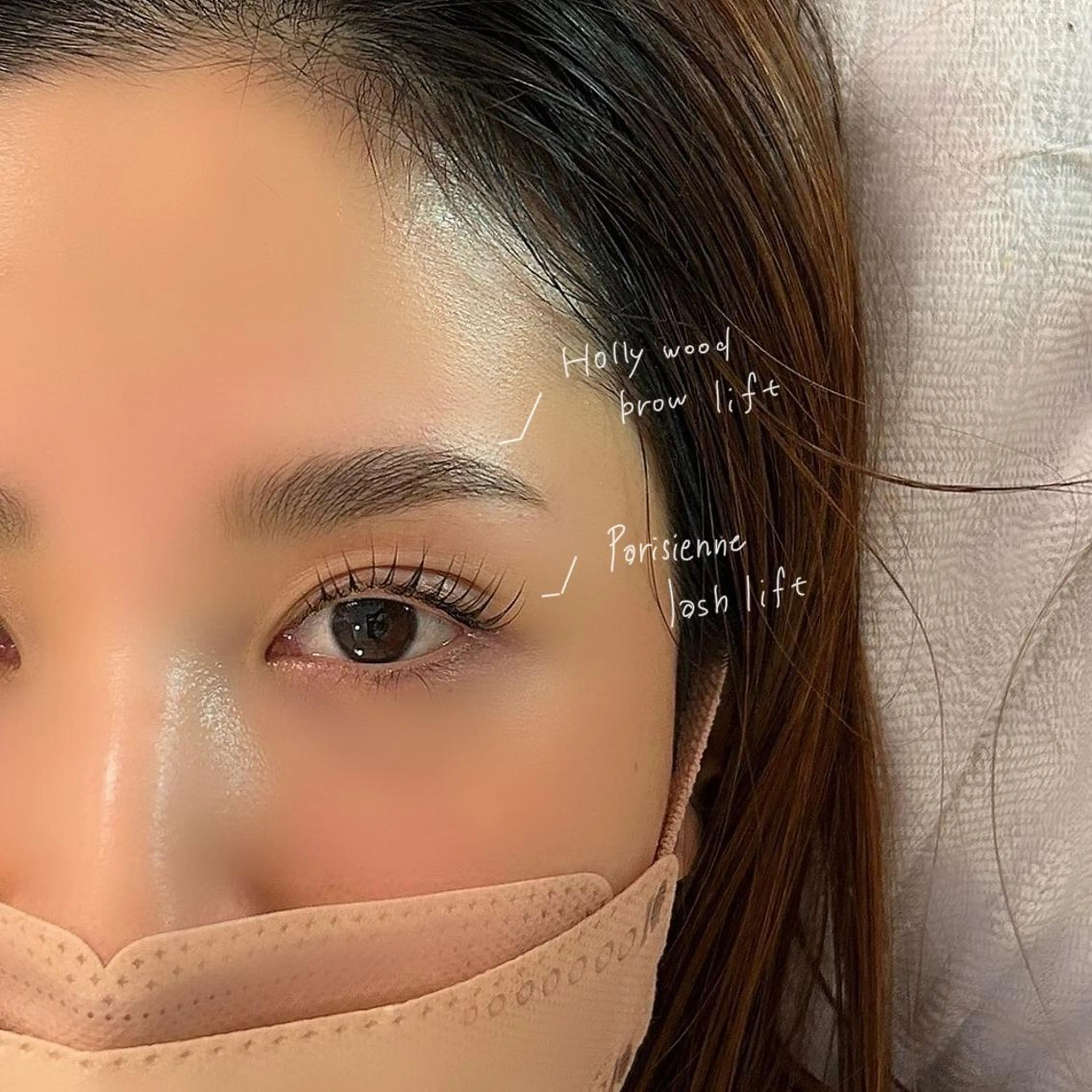 マツエク・マツパ アイブロウ ハリウッドブロウリフト パリジェンヌラッシュリフト 吉祥寺kasumi 🌛eye/browのマツエク・マツパデザイン