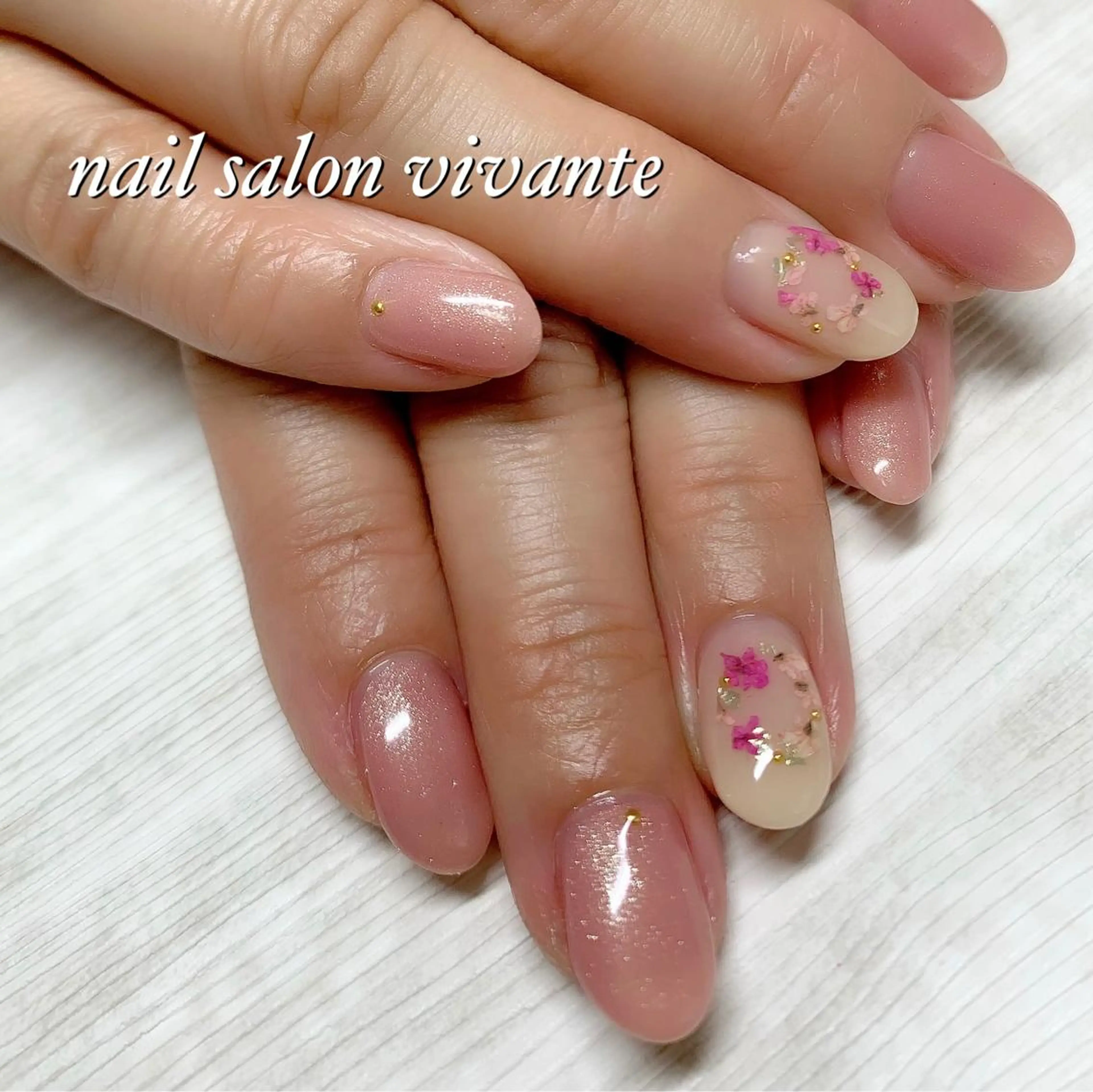 ネイル 春ネイル nail salon vivanteのネイルデザイン
