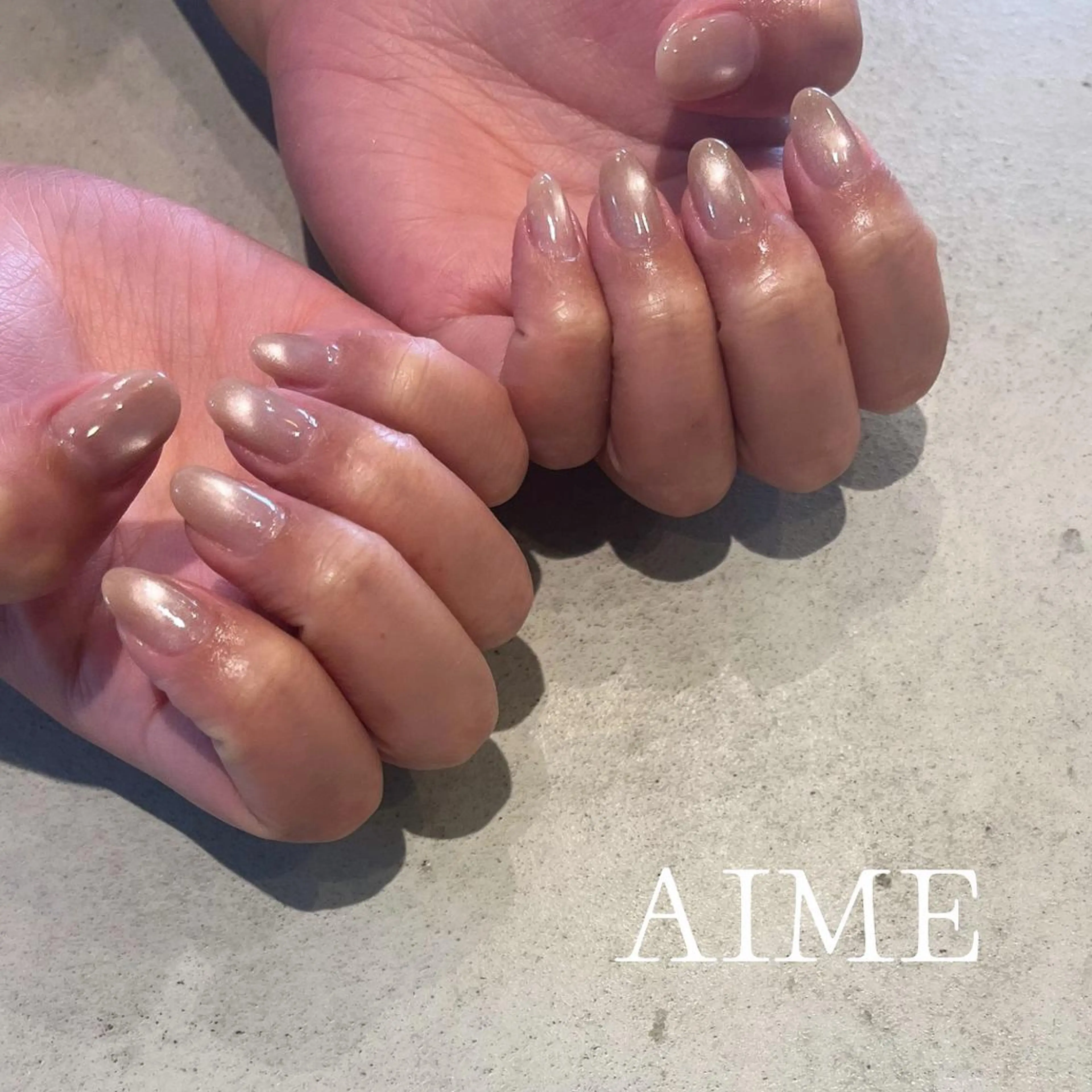 ネイル アートネイル ハンドネイル AIME (yuuka)のネイルデザイン