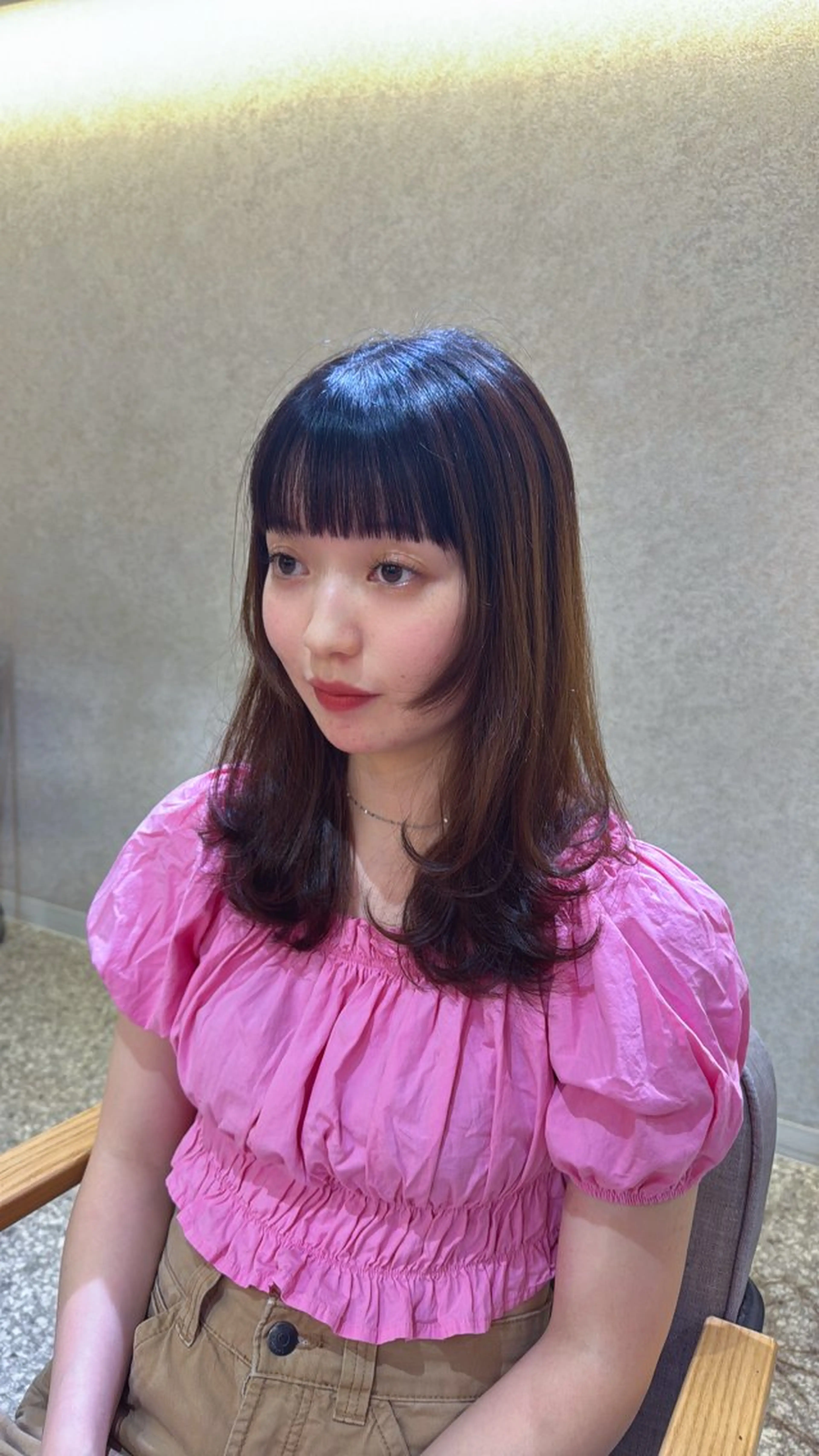 ミディアム 🌷透明感レイヤー/ Ayana🌷のヘアスタイル