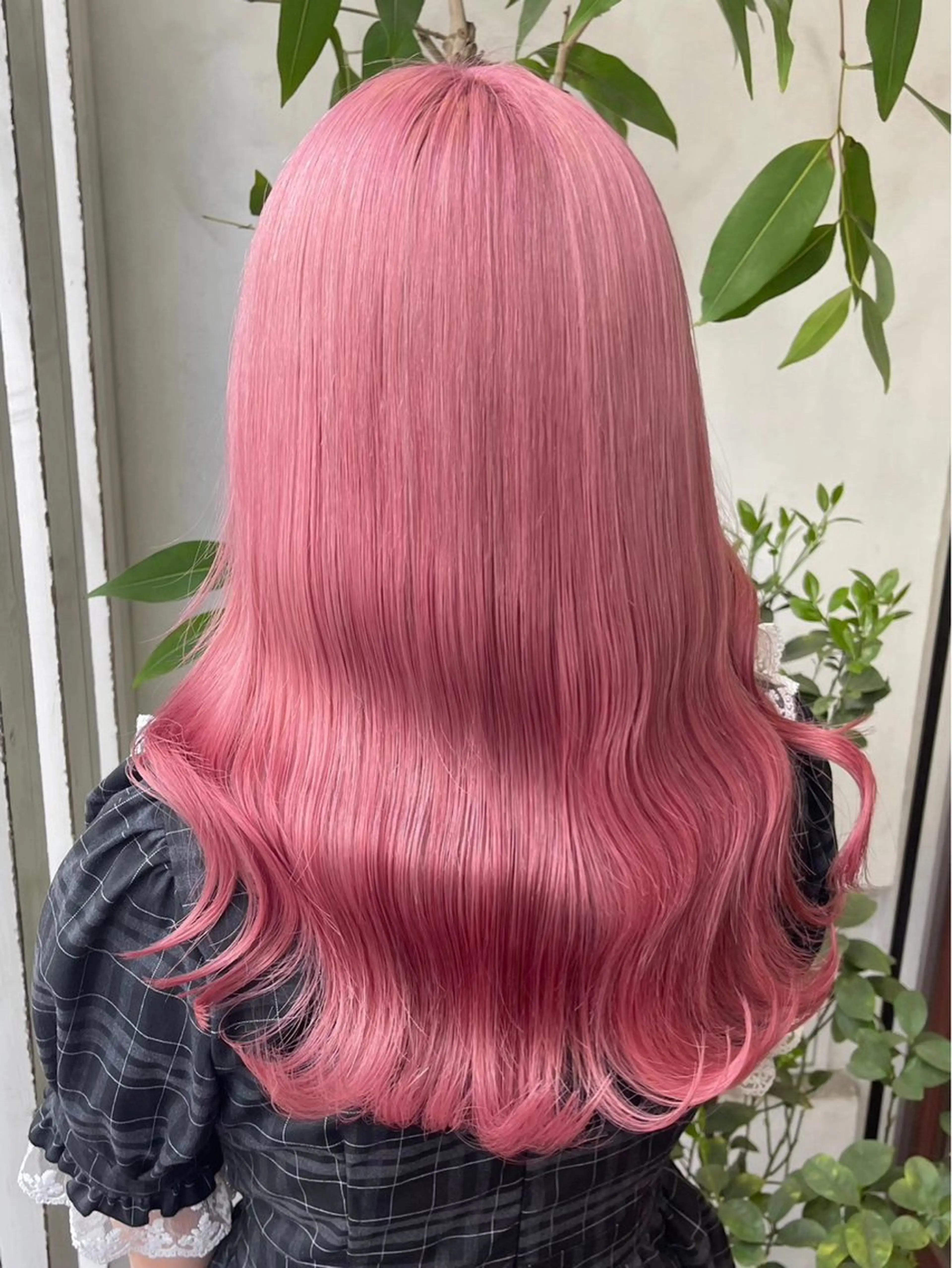 ロング カラー ヘアカラー トリートメント UNBLEACH ブリーチカラーのヘアスタイル