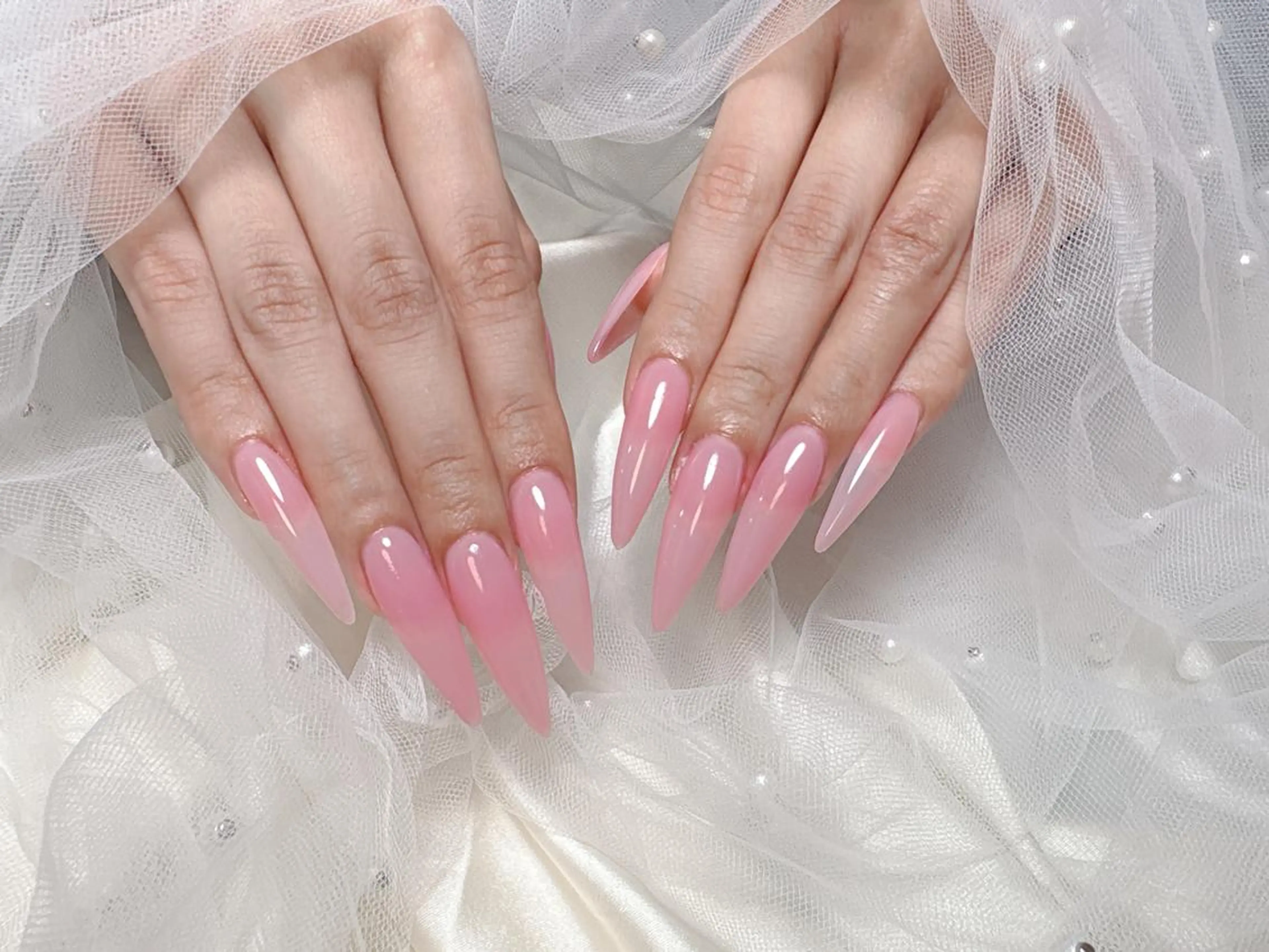 ネイル ハンドネイル ハンドケア 🎀長さだし船橋🎀 ネイルサロンのネイルデザイン