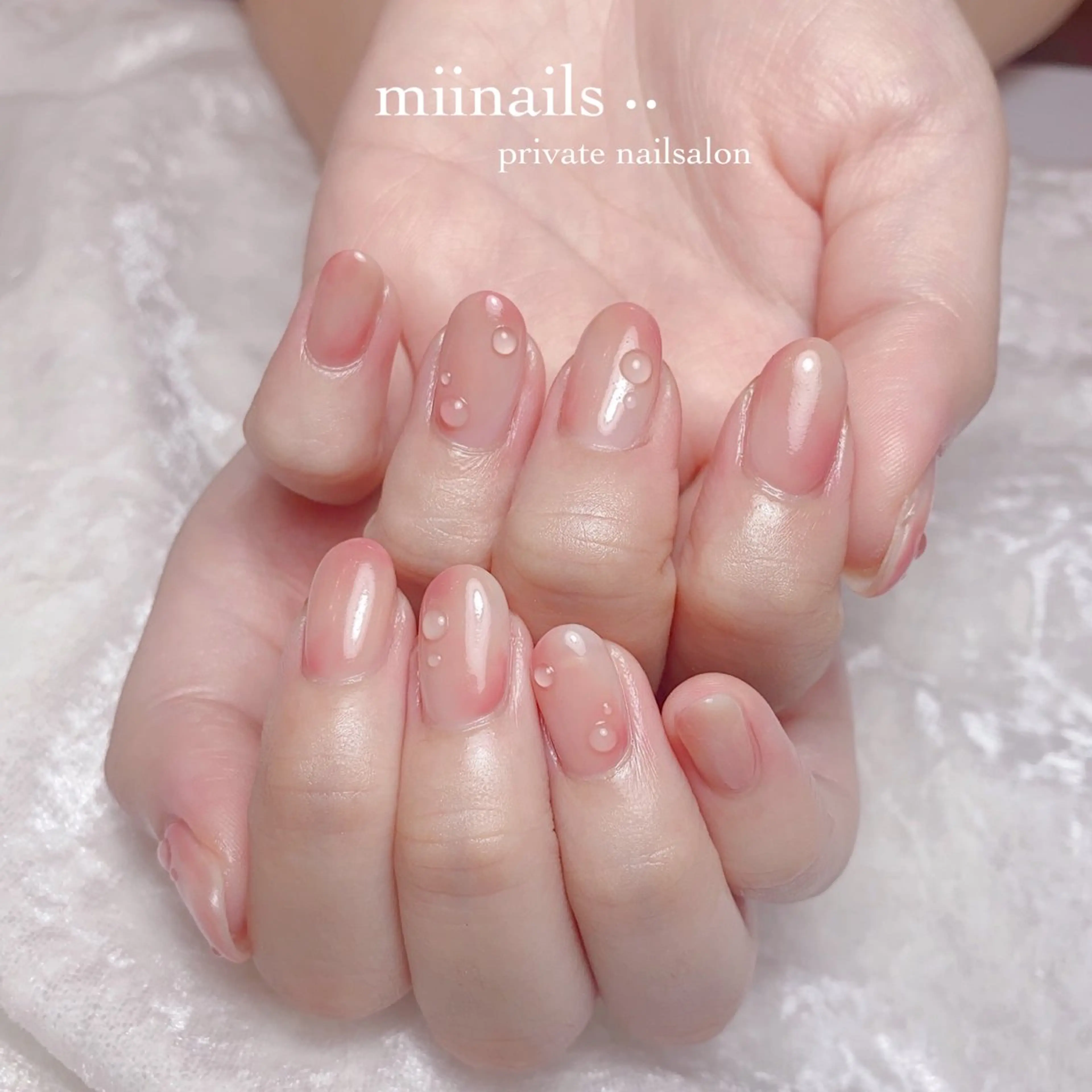 ネイル 韓国ネイル ワンホンネイル ハンドネイル nailsalon miinailsのネイルデザイン