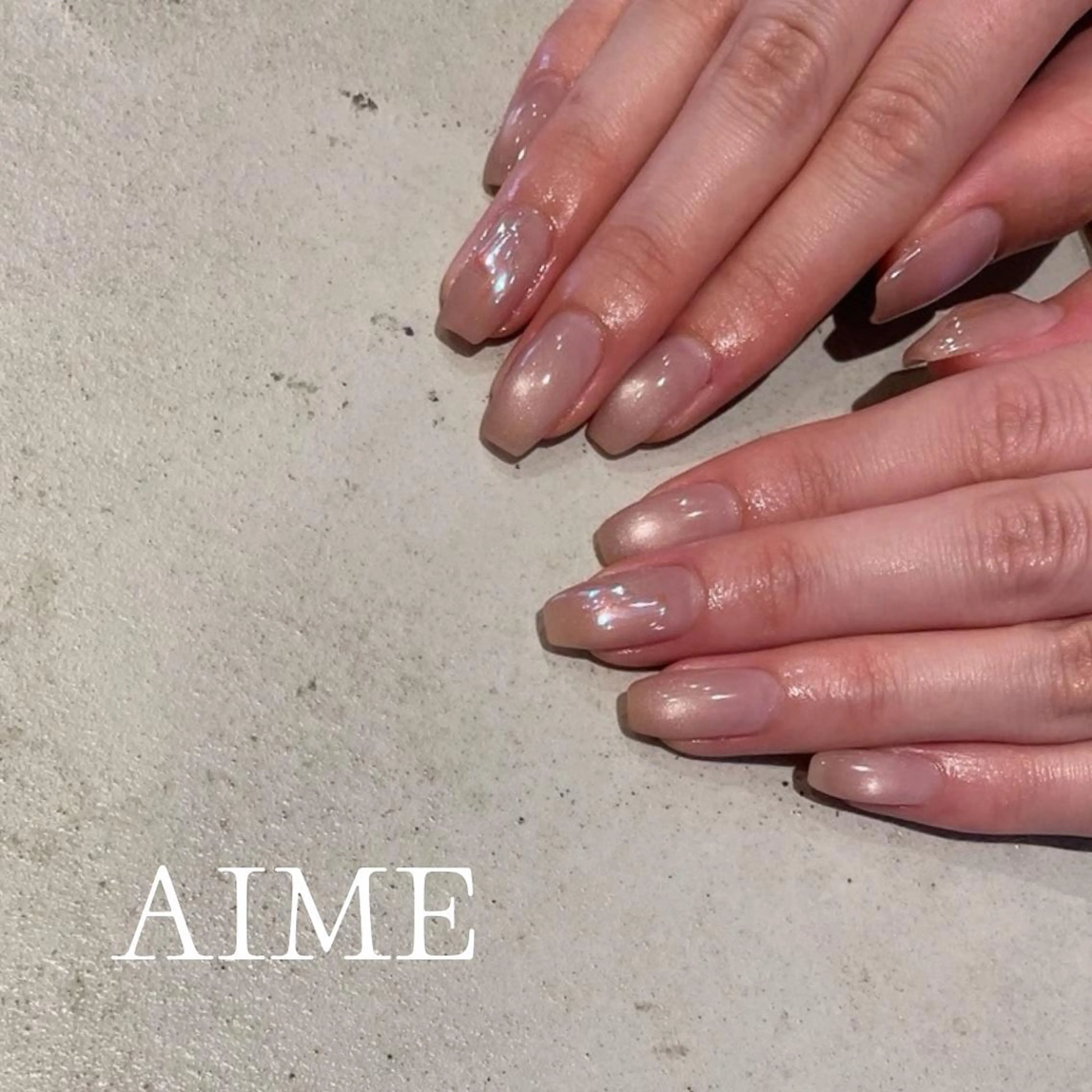 ネイル アートネイル ハンドネイル AIME （momo）のネイルデザイン