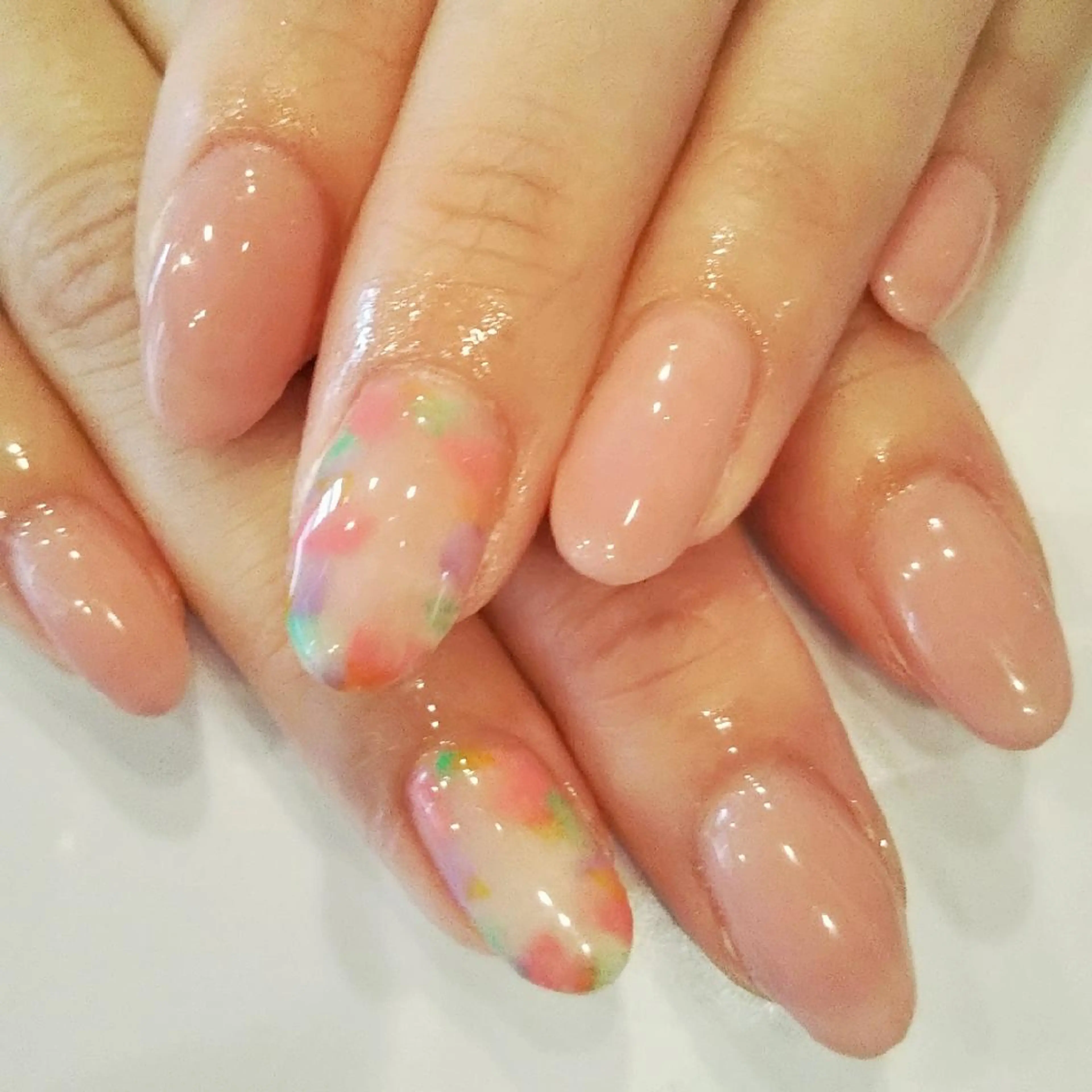ネイル フラワーネイル private salon mieのネイルデザイン