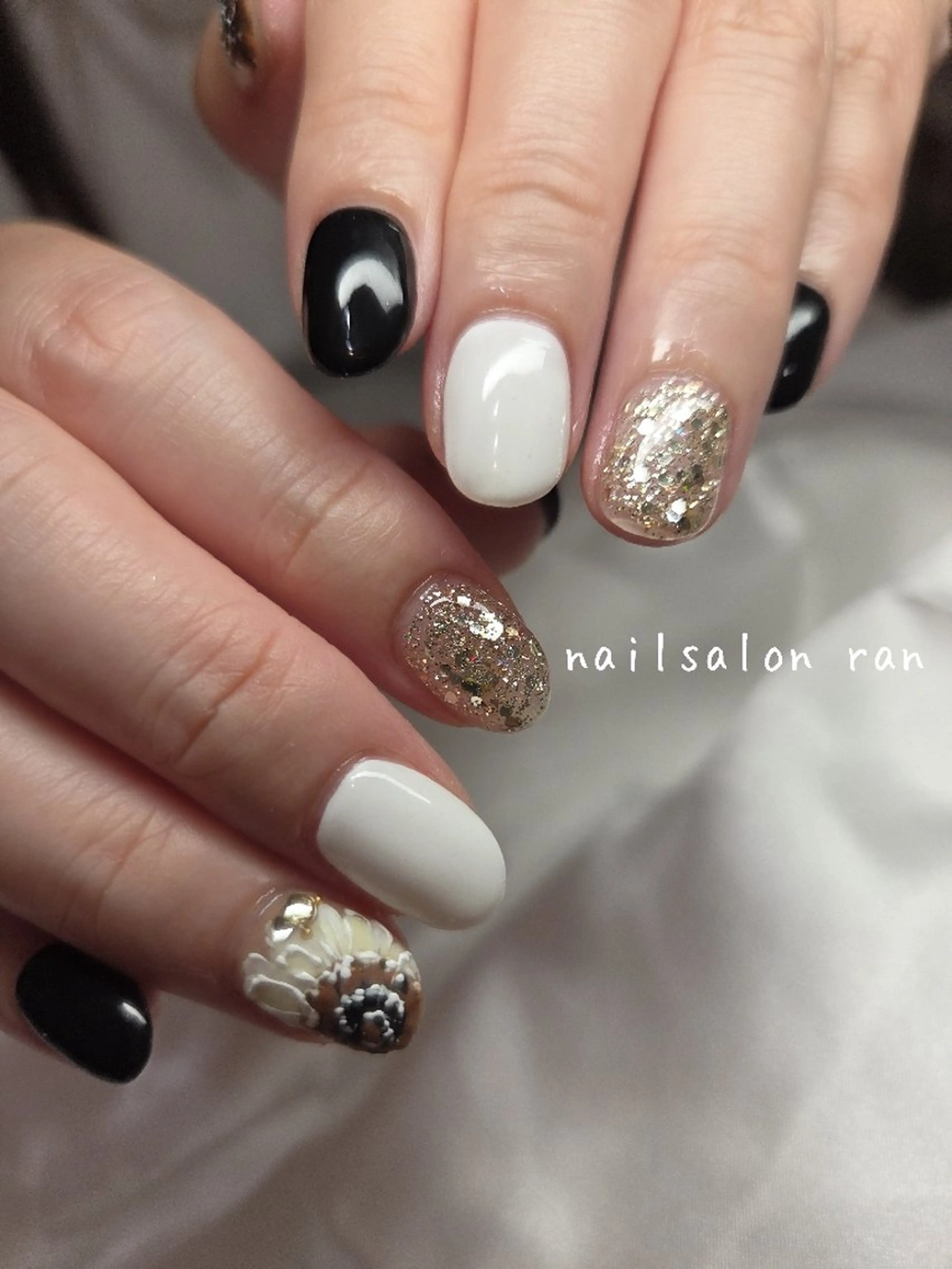ネイル ハンドネイル ハンドケア nailsalon ranのネイルデザイン