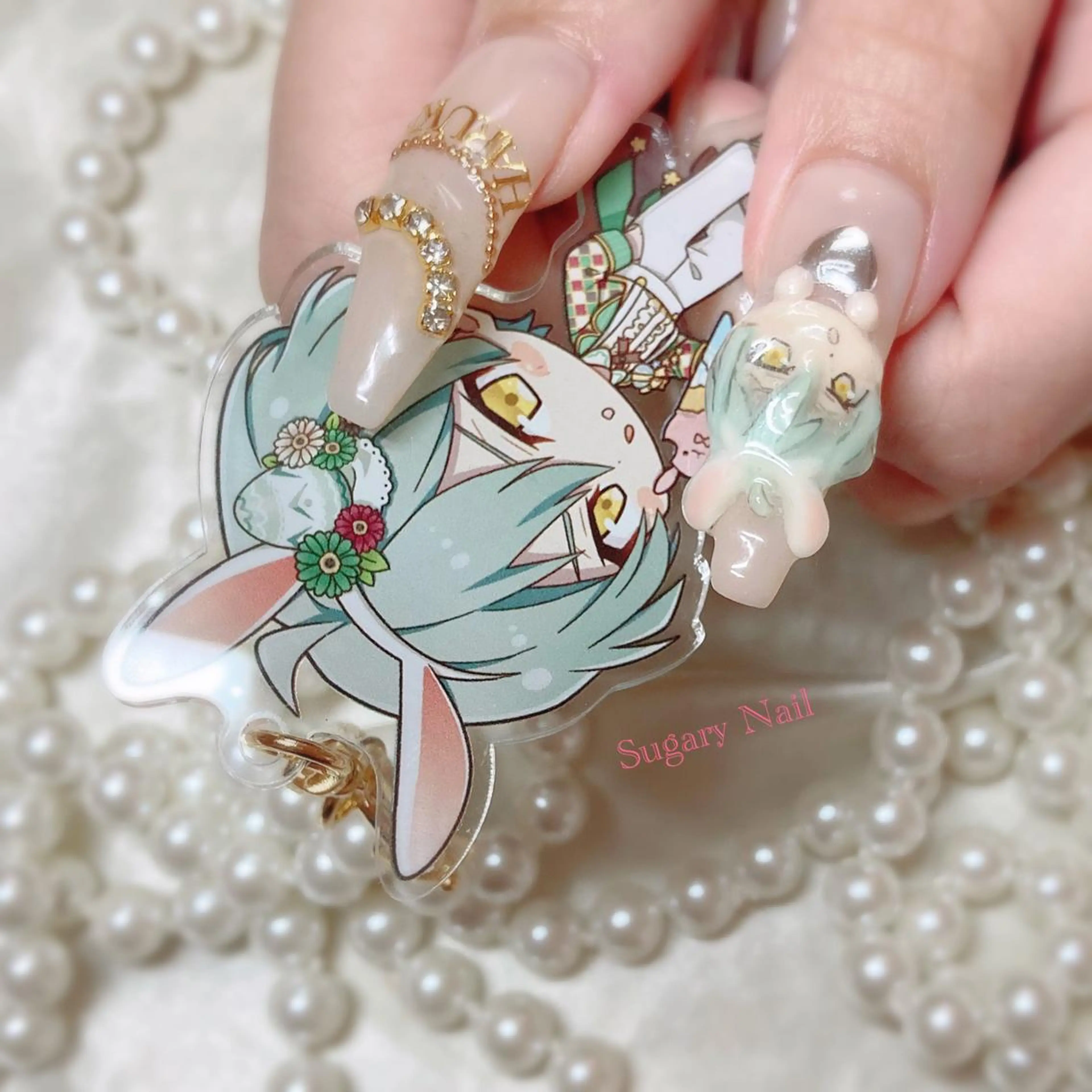 ネイル ハンドネイル フットネイル SugaryNail Rinaのネイルデザイン