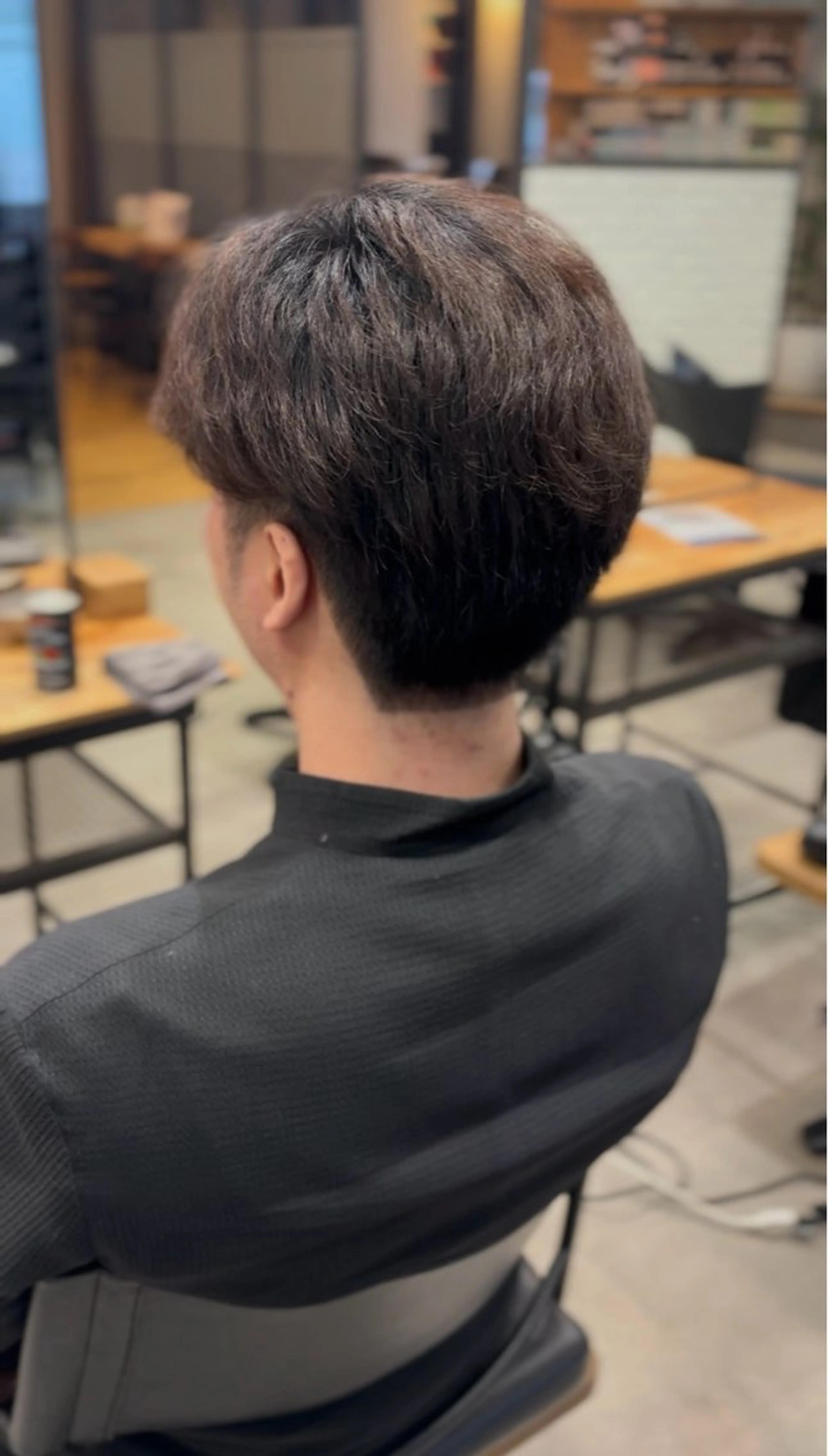 メンズ カット 心斎橋/透明感カラー 🫧アサノハルカのヘアスタイル