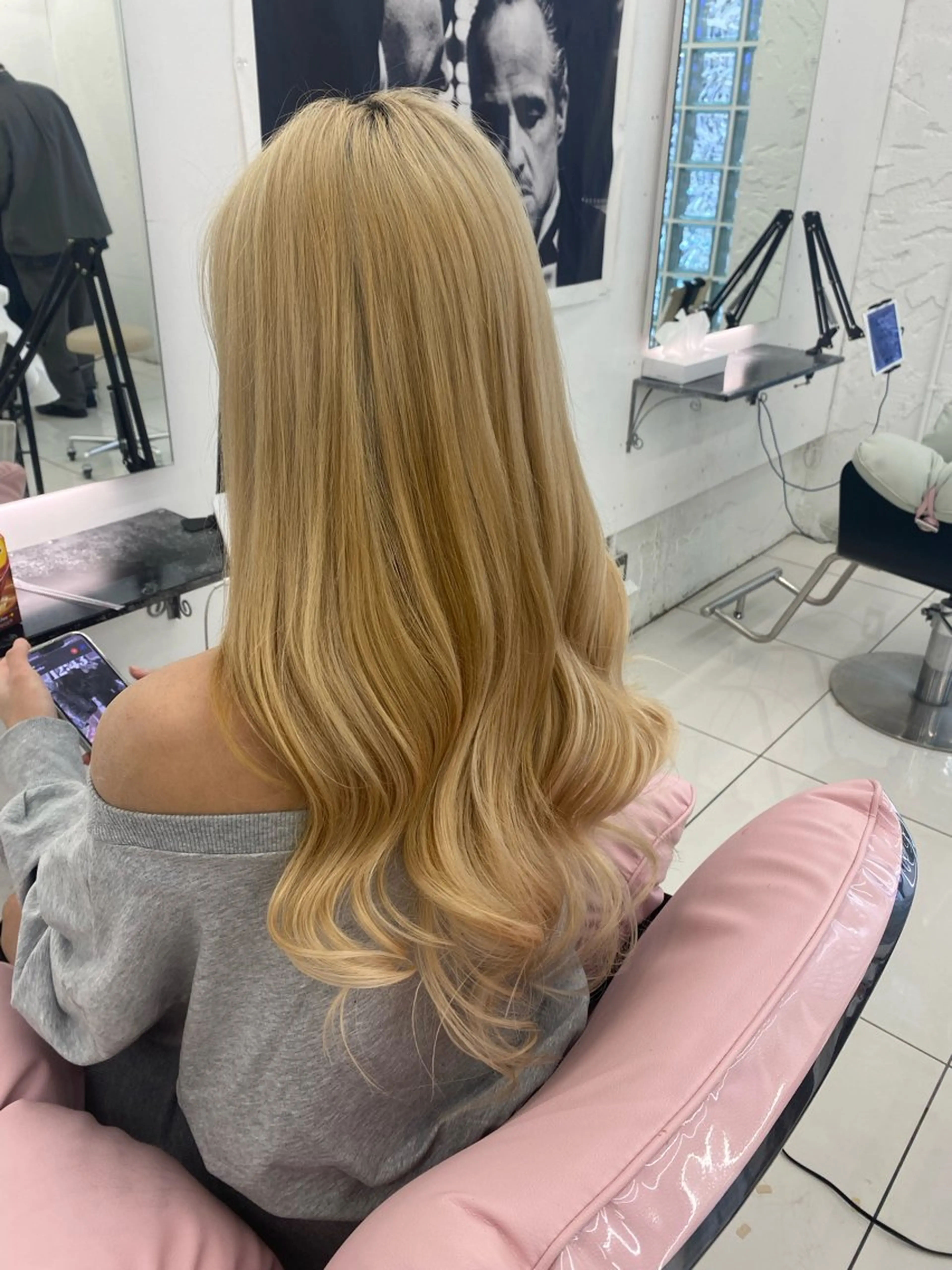 ロング エクステ 中村 海星のヘアスタイル