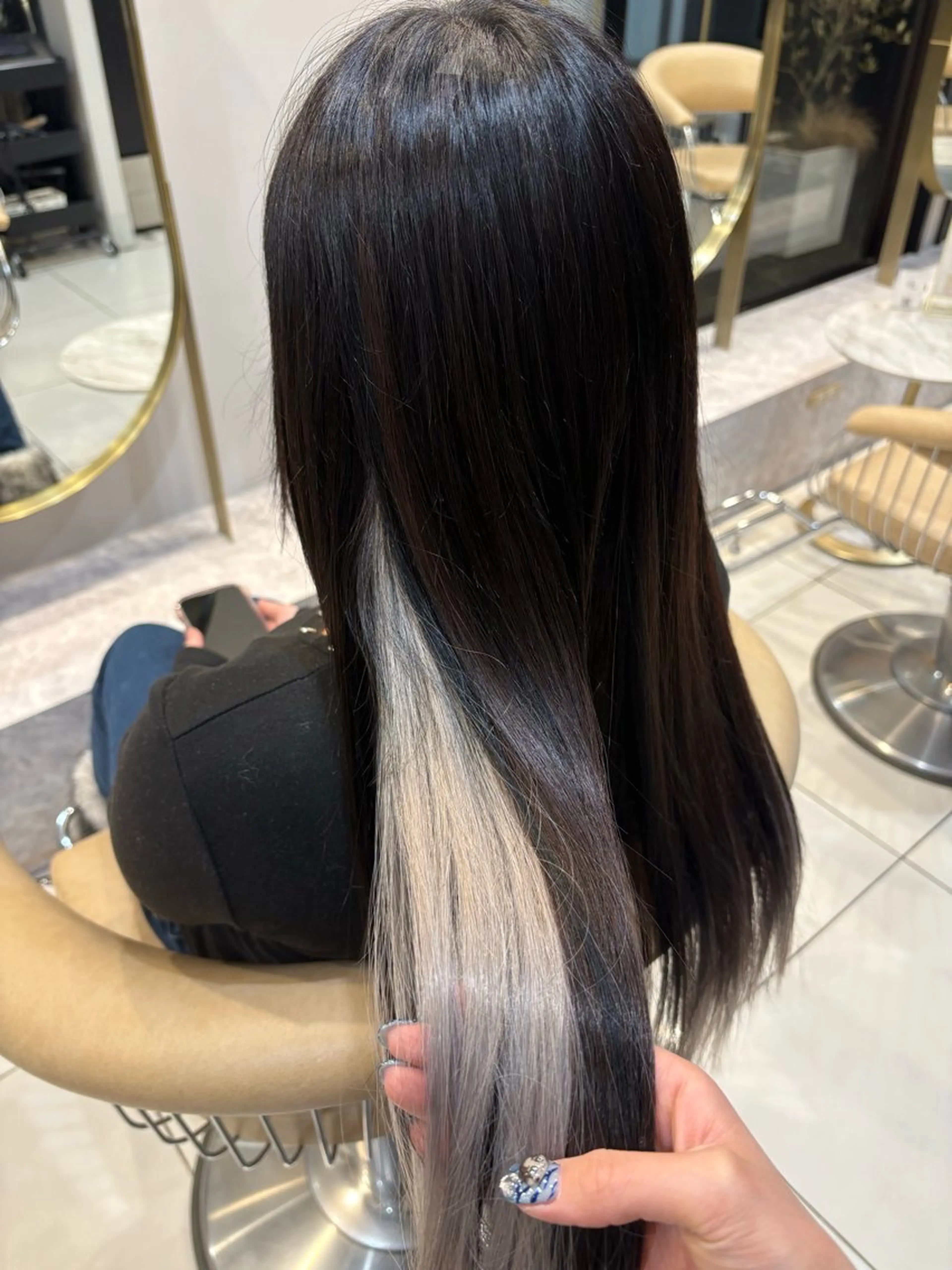 ロング エクステ かな🎀 ぷるカラー/エクステのヘアスタイル