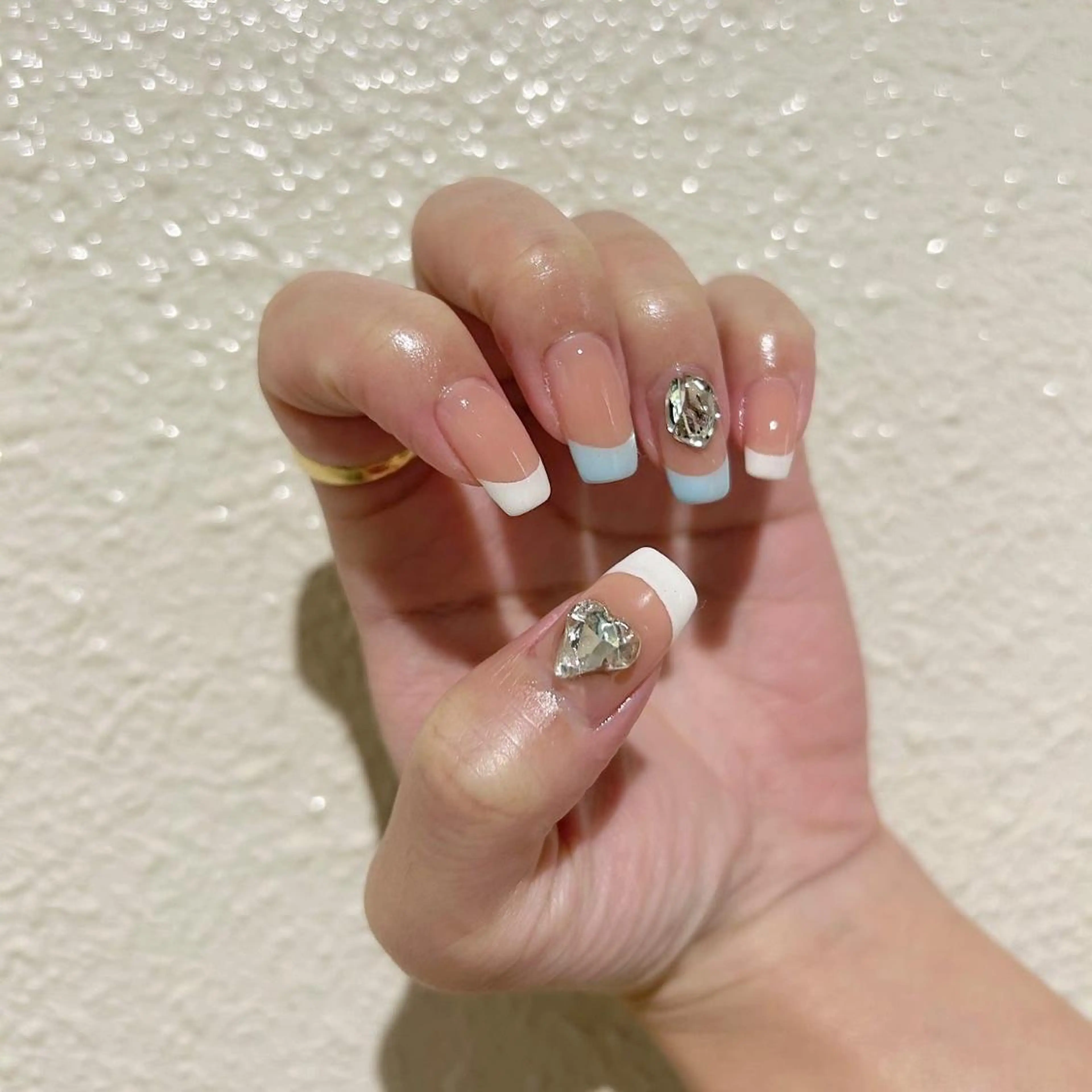 ネイル ハンドネイル パラあり！フィルイン 美フォルムのネイルデザイン