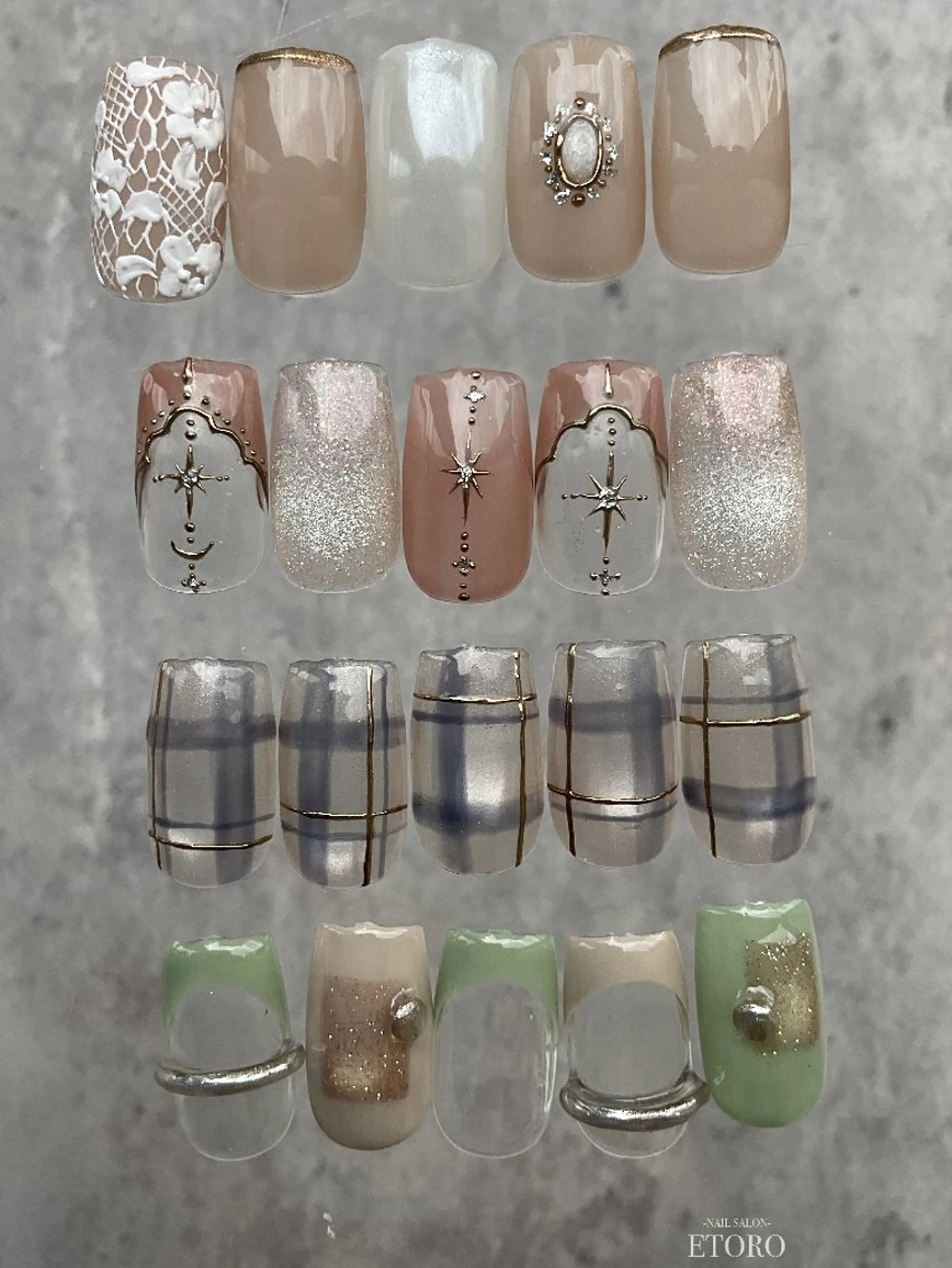 5月1日限定！¥5500 hima限定♡4月定額Design🧸🤎の写真