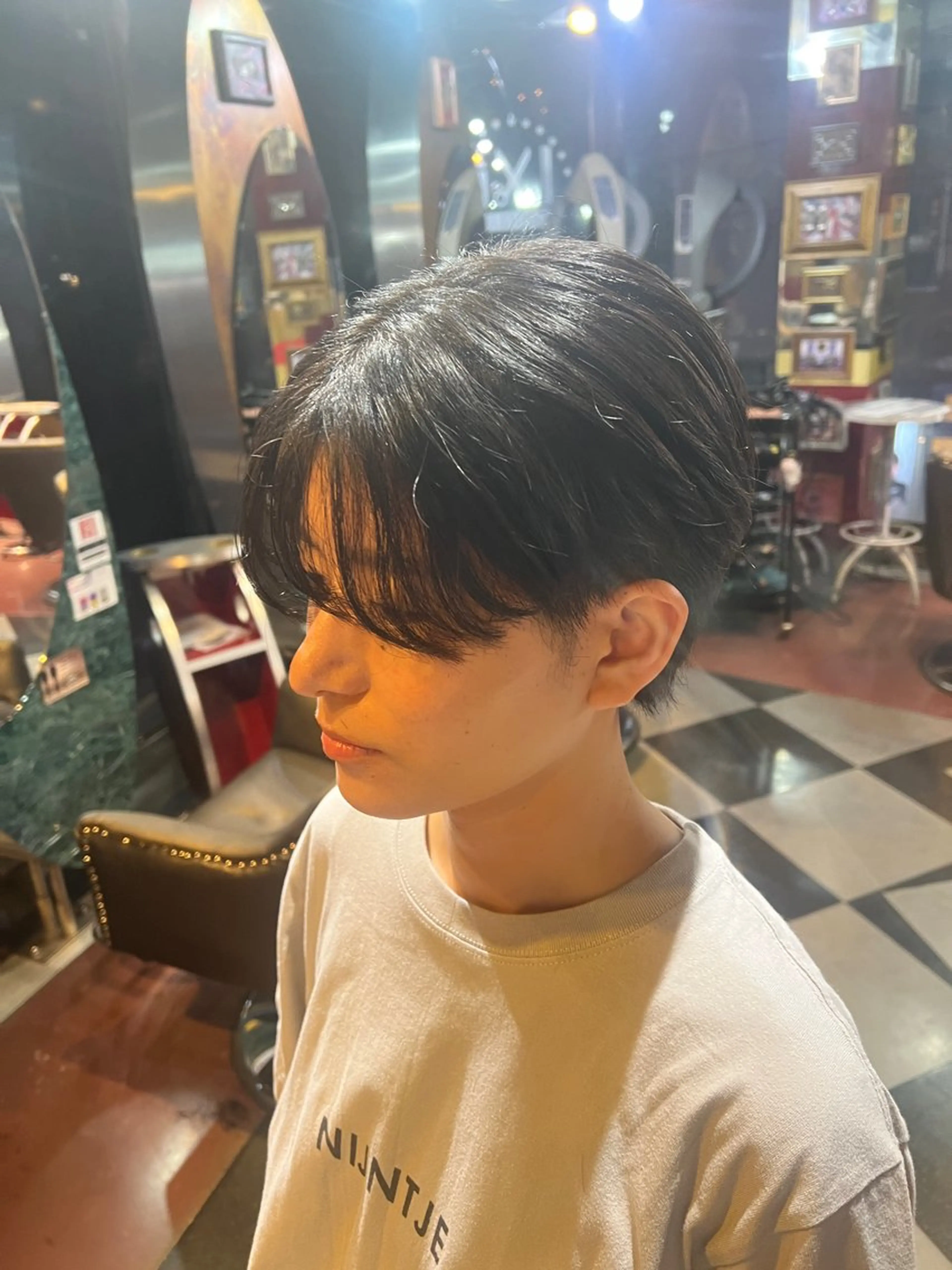ショート 横浜カットパーマ 特殊/ 平林侑馬のヘアスタイル