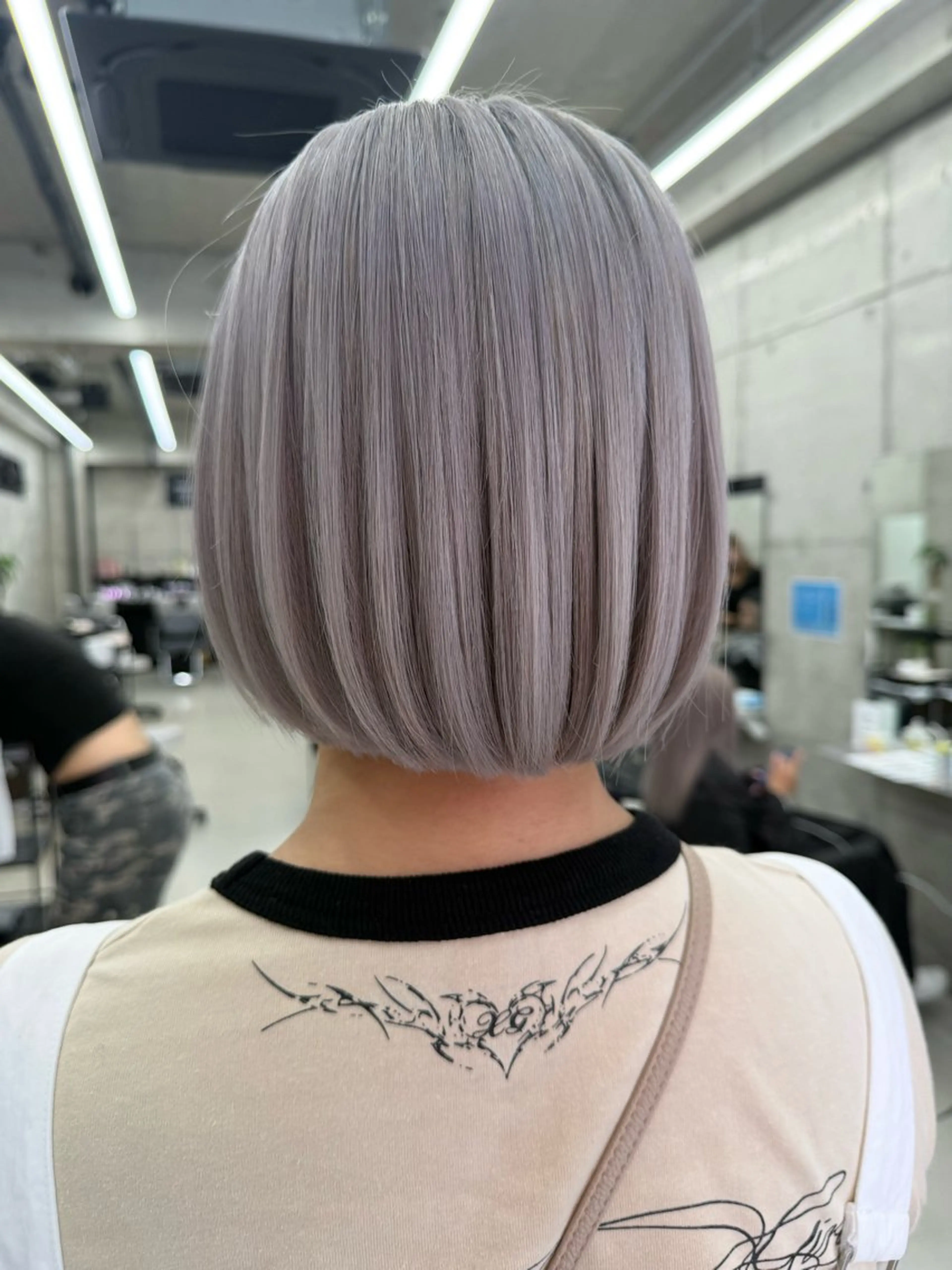 カラー ブリーチ ブリーチなしカラー ヘアカラー 大野 伽月のヘアスタイル
