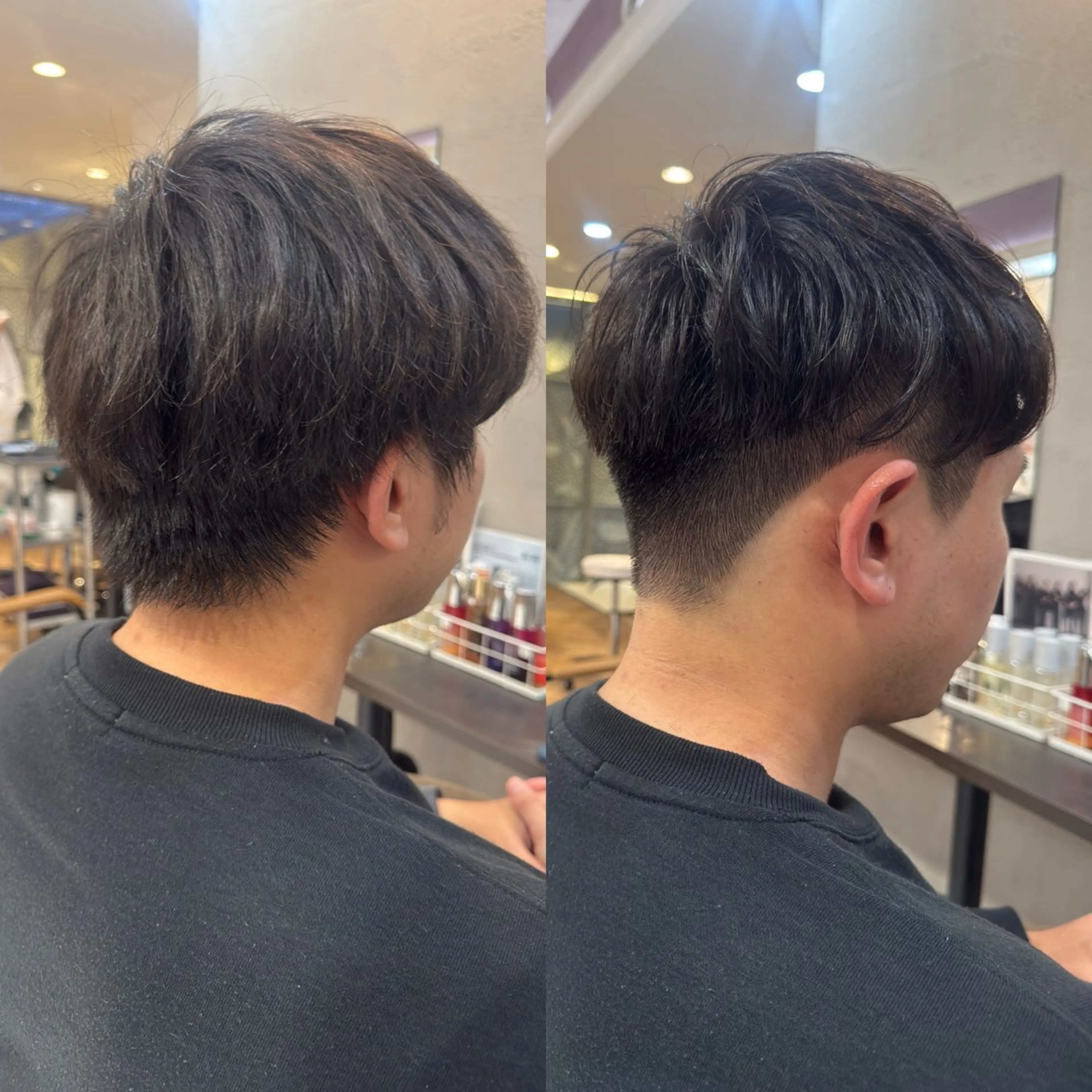 メンズ マッシュ 刈り上げ 頭から整える美容師 松田のヘアスタイル