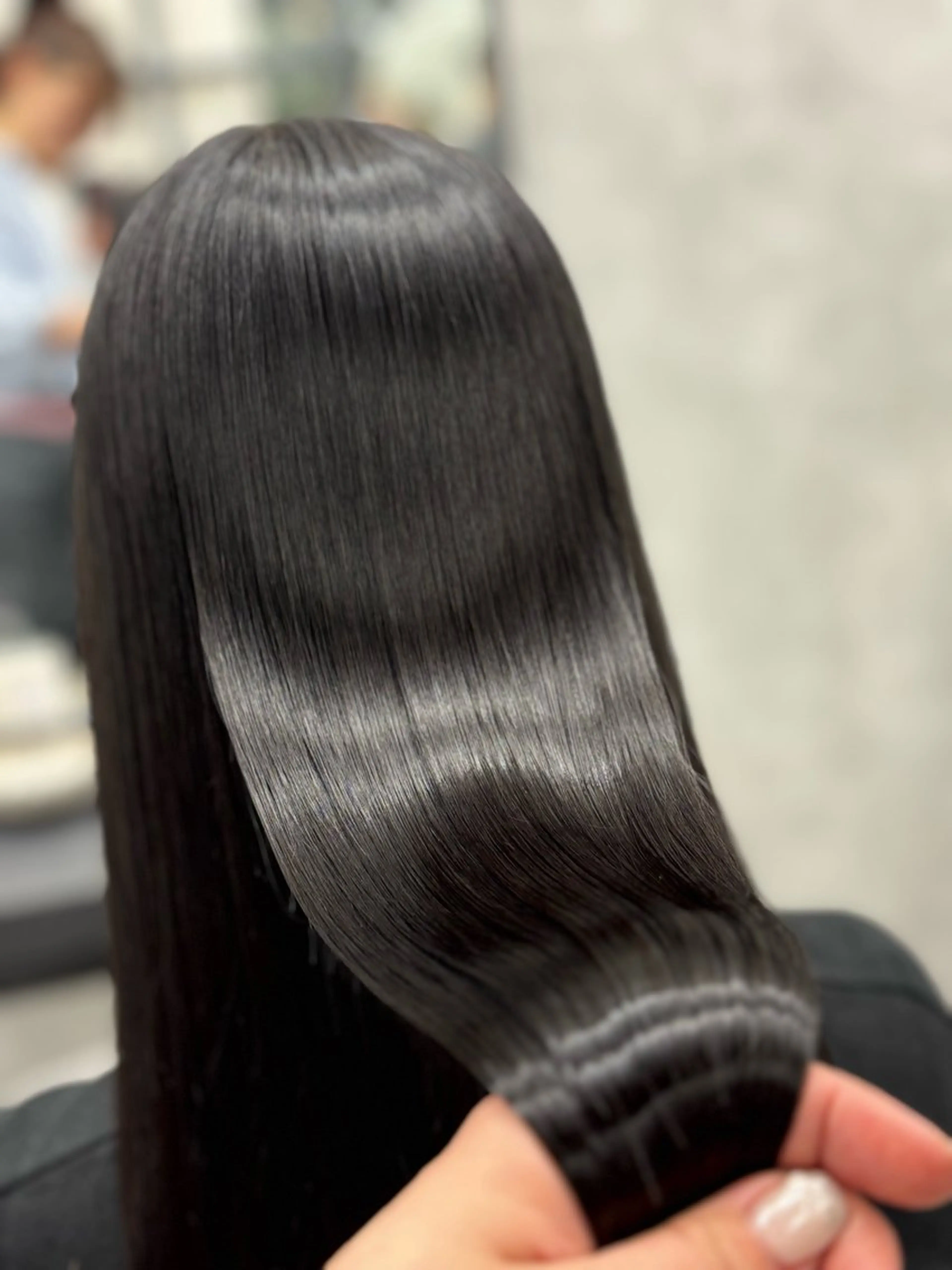 ロング カラー 髪質改善 縮毛矯正 トリートメント ヘアカラー 縮毛矯正 トリートメント すぐ巻ける縮毛矯正 🍀勝倉　麗のヘアスタイル