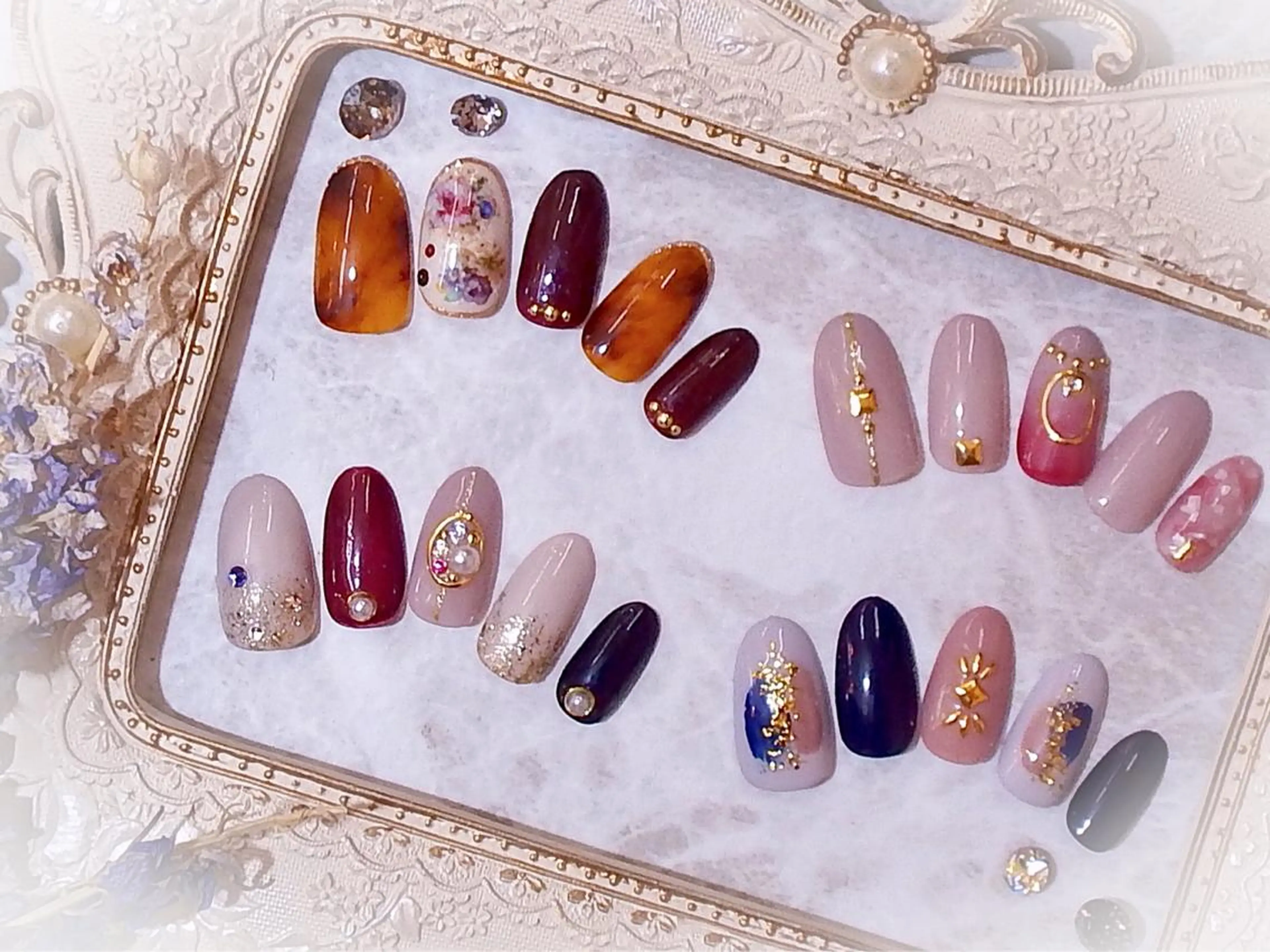 ネイル アートネイル ボガスティーズネイル 川崎店のネイルデザイン