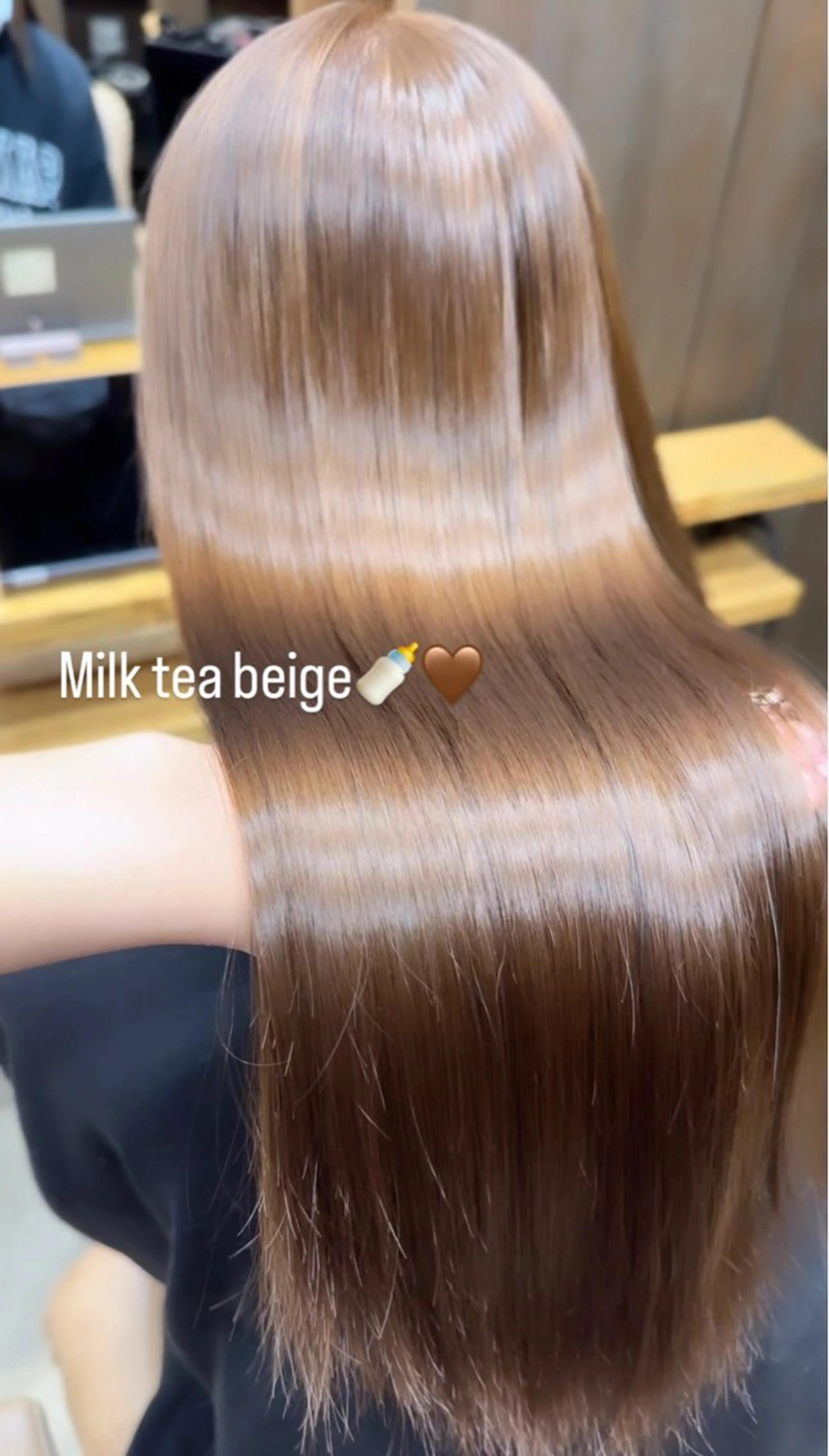 ロング 韓国カット/透明感 カラー/NANAMIのヘアスタイル