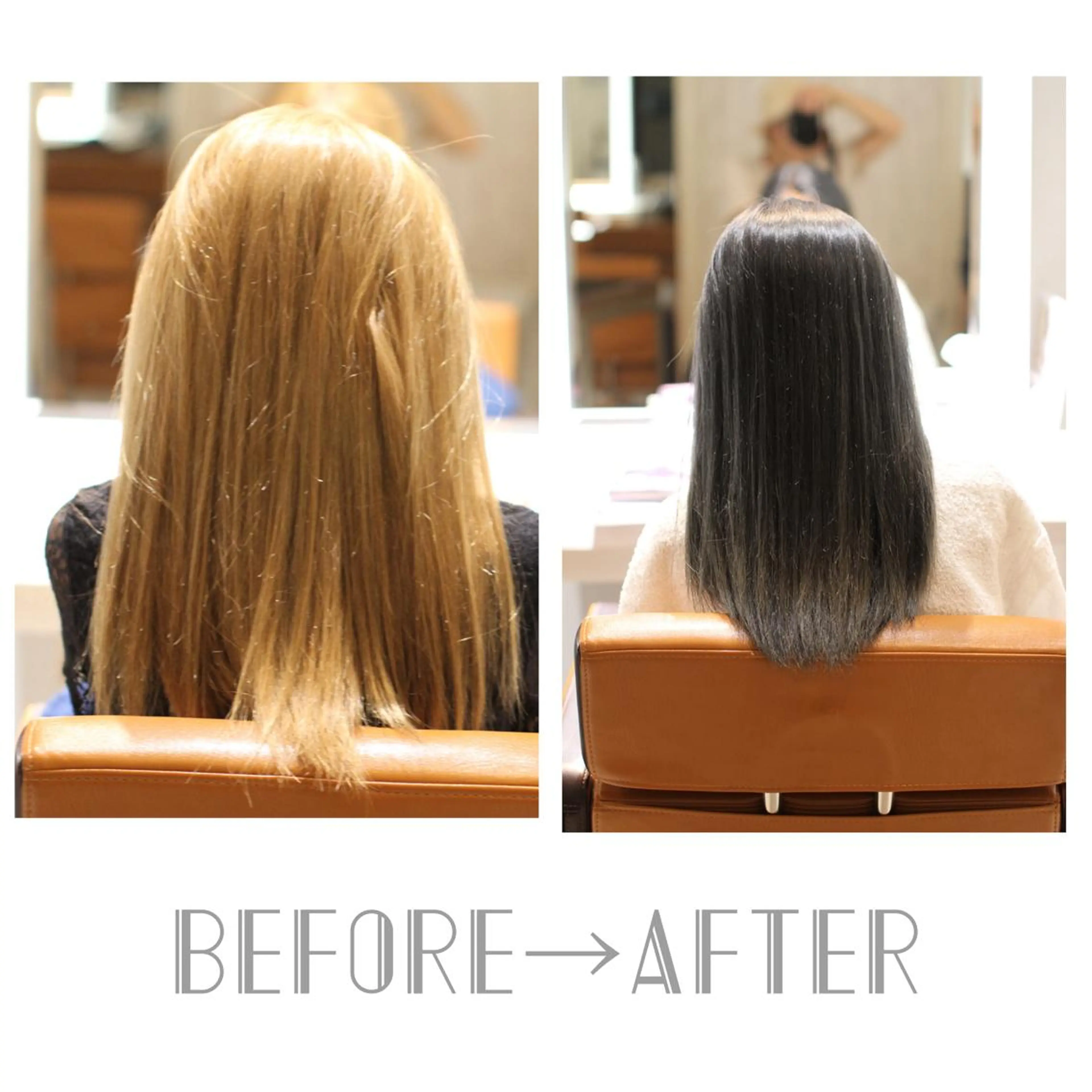 ロング カラー ブリーチ 透明感カラー 髪質改善＆縮毛矯正 三上大地のヘアスタイル