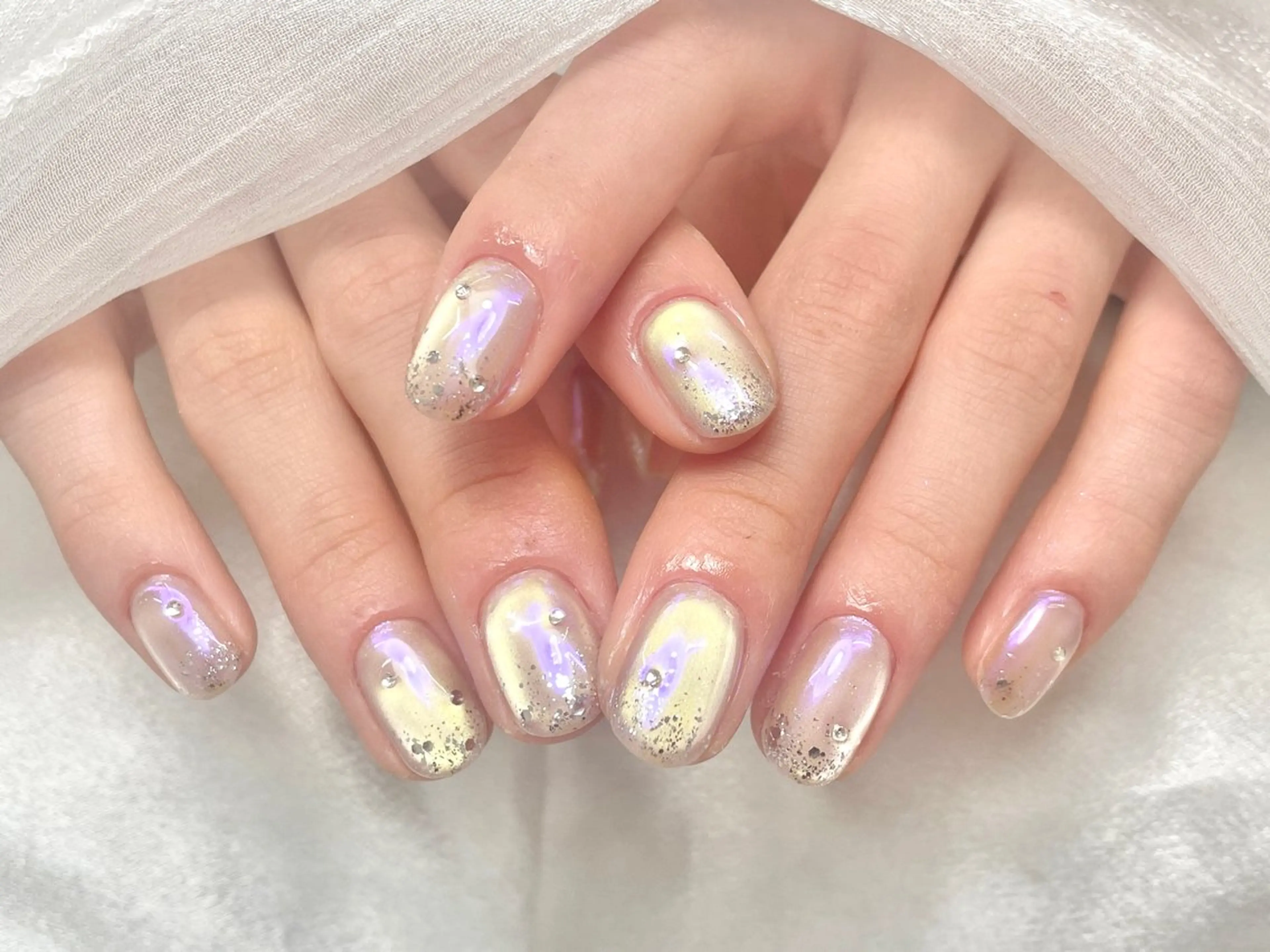 マグネットにオーロラ／ユニコンネイル❣️注意事項を読むのをお願い致します！の写真