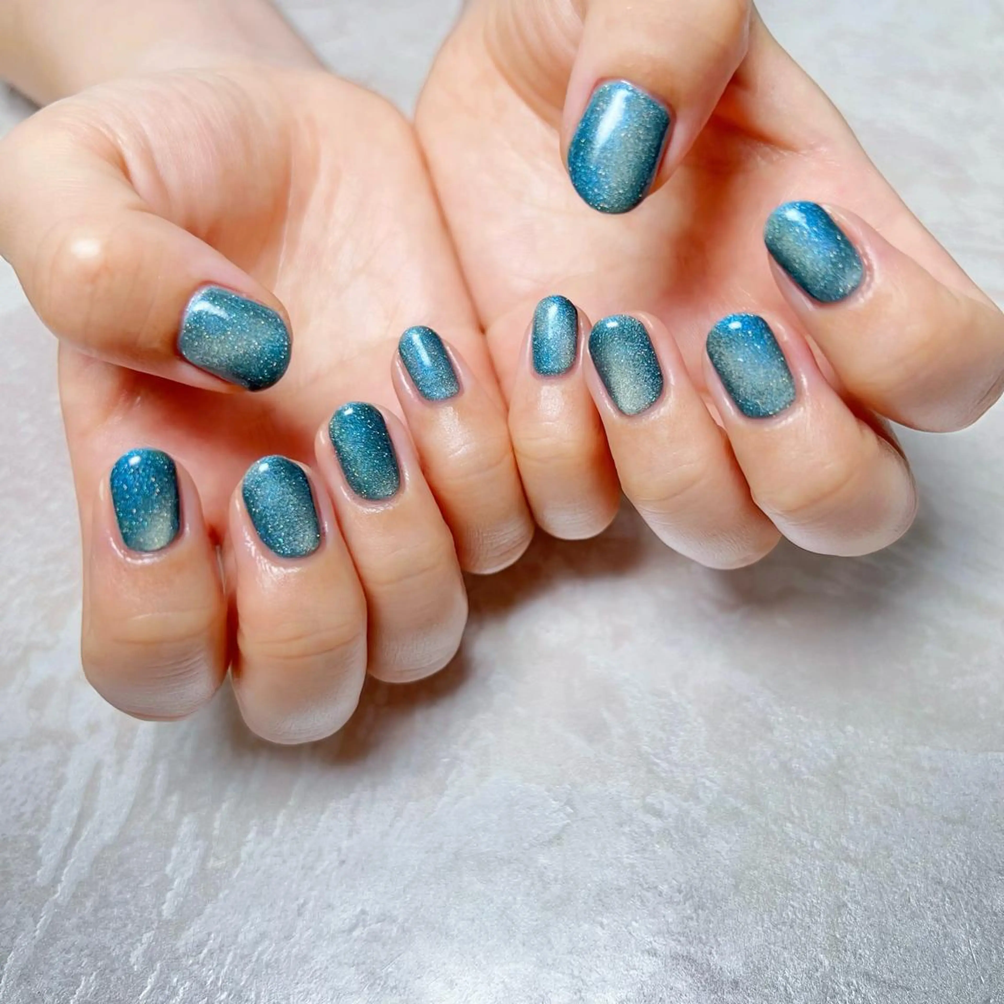 ネイル ニュアンスネイル ショートネイル gemickle nailのネイルデザイン