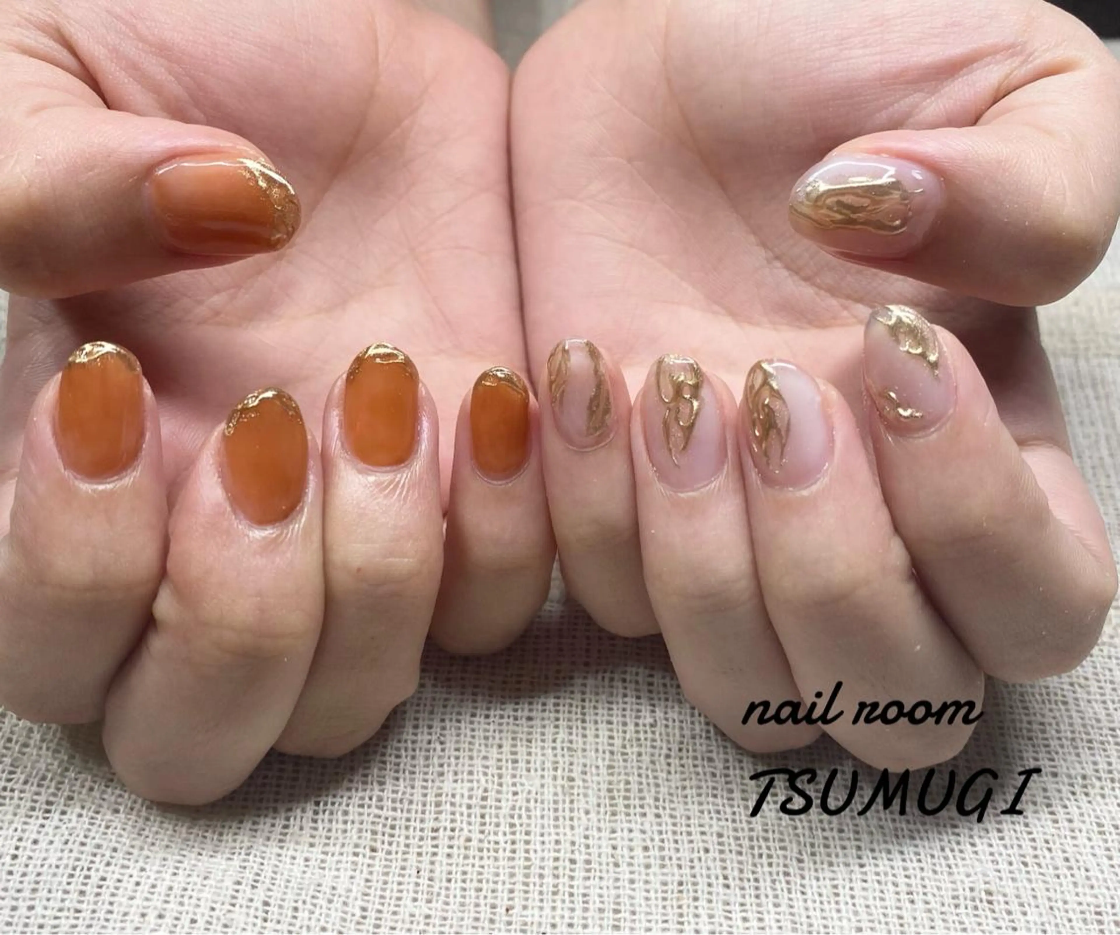ネイル ハンドネイル nailroom TSUMUGIのネイルデザイン