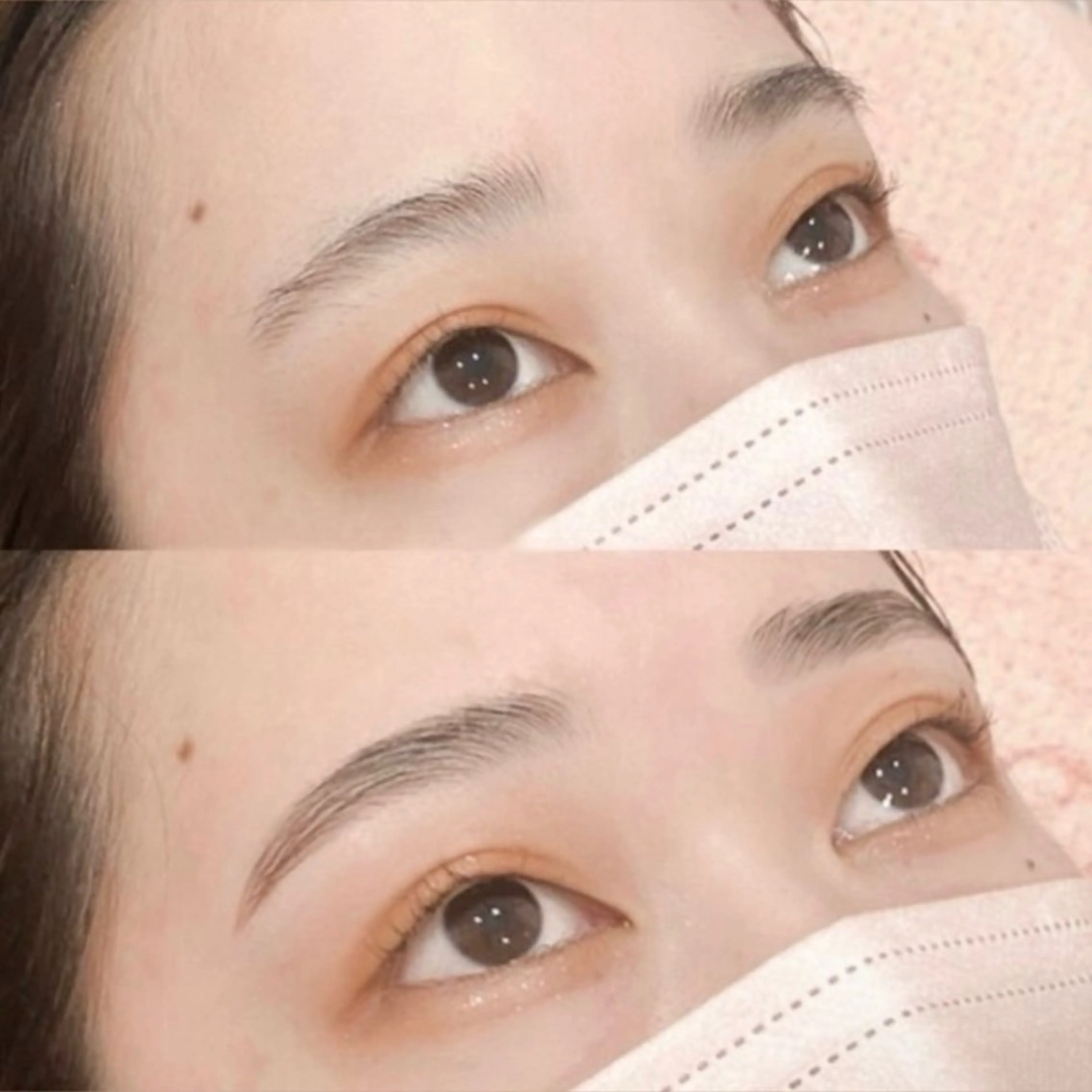 アイブロウ 眉毛ワックス脱毛 ジョアアンジェ京橋店 MARINA‎🤍のネイルデザイン