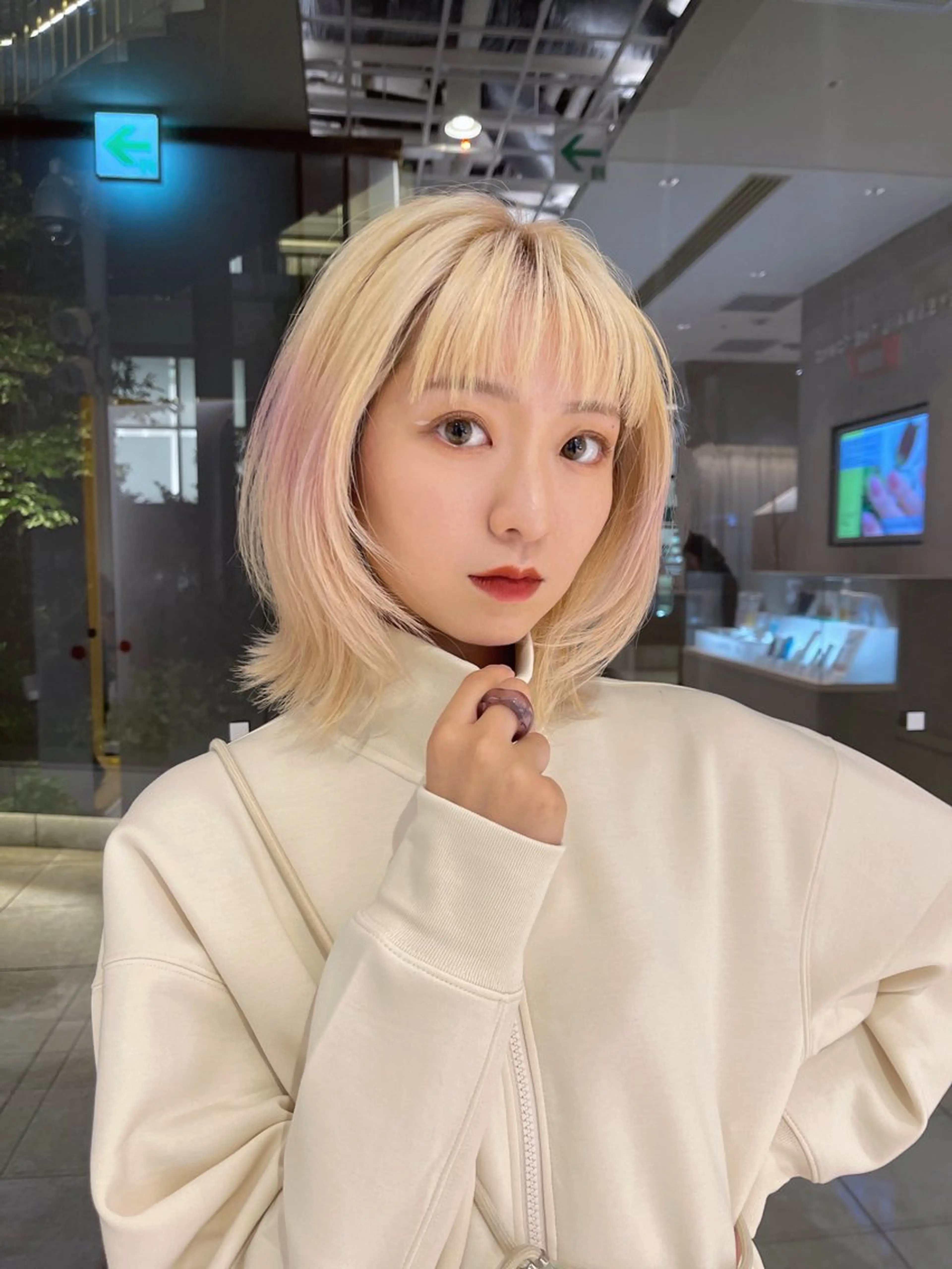 ミディアム カラー 💎レイヤー髪質改善 💎Jumpeiのヘアスタイル