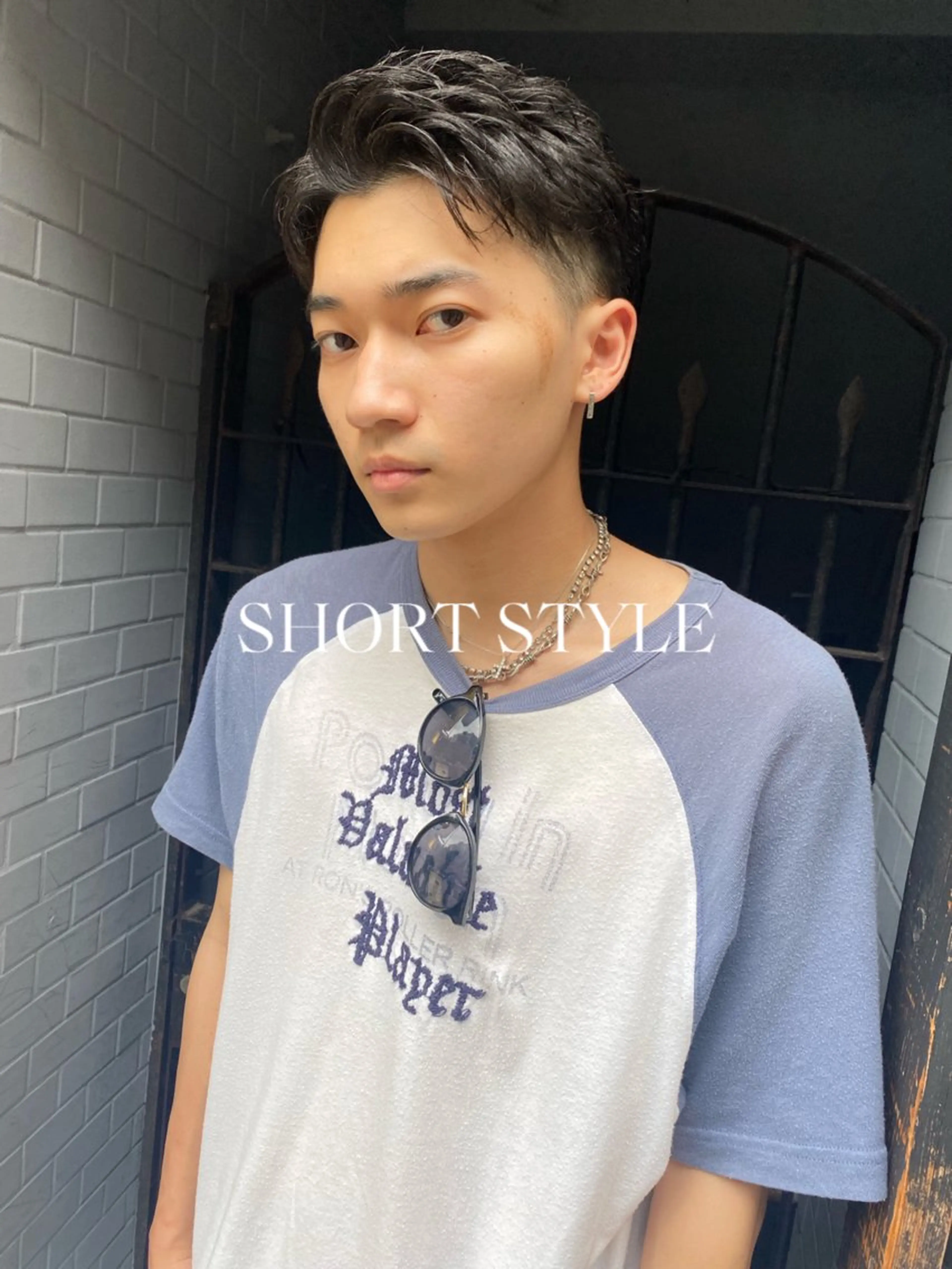 ショート パーマ メンズ メンズブリーチ メンズハイライト メンズインナーカラー メンズパーマ プードルパーマ カット 💈メンズ短髪特化 ✂︎伊藤大輝💈のヘアスタイル