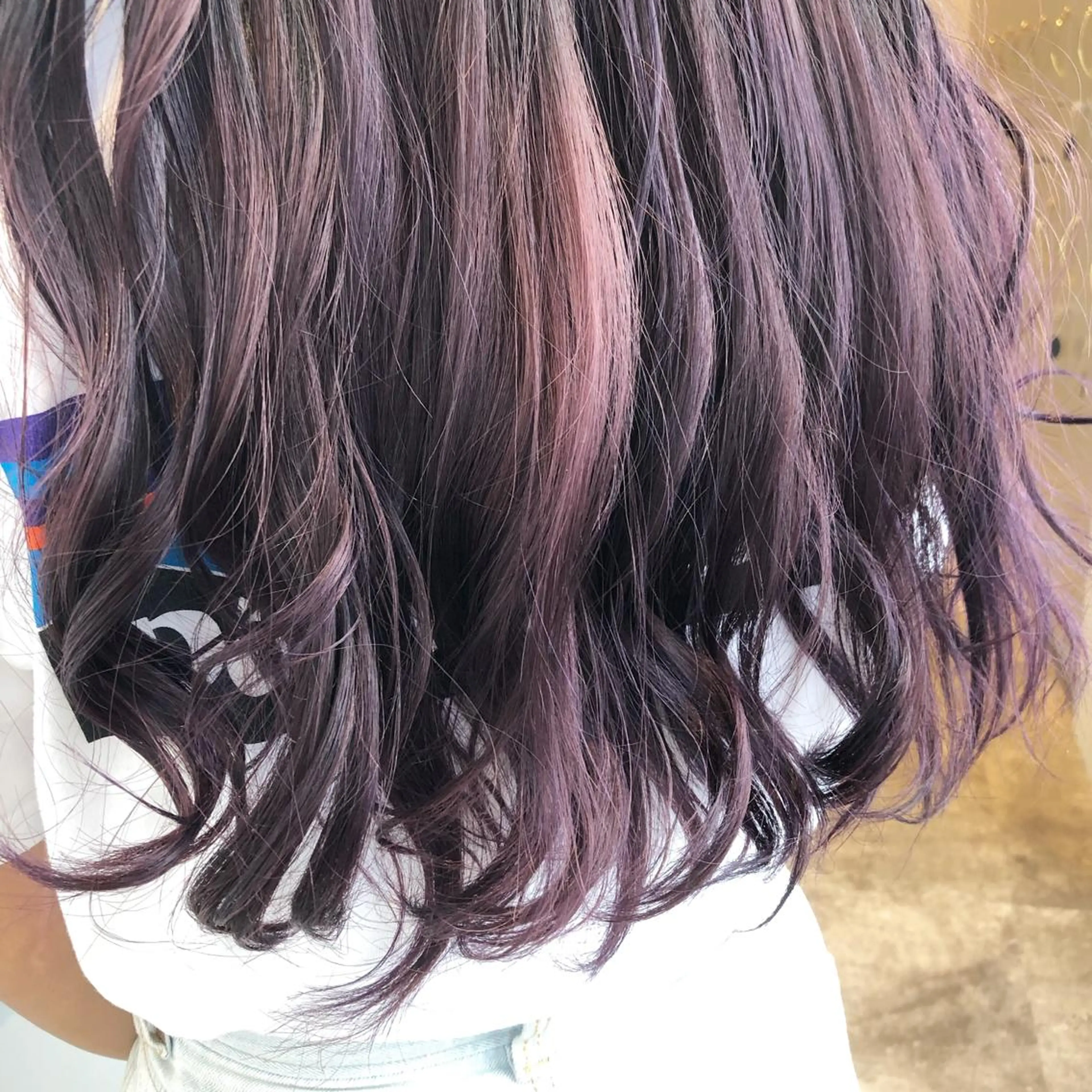 ロング カラー ヘアアレンジ yoshino yukoのマツエク・マツパデザイン